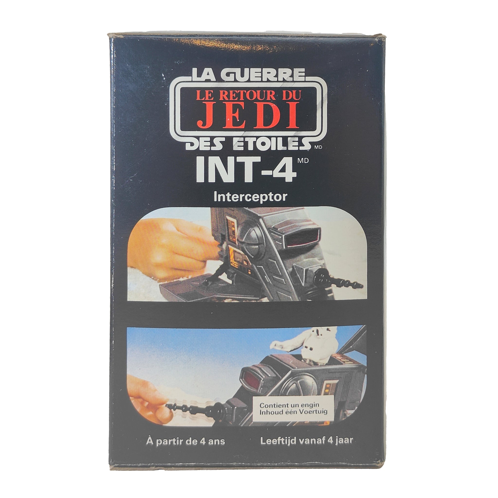 Star Wars ROTJ INT 4 Interceptor Vehicle 3.75 Inch Scale Palitoy 1983 – Star Wars, Palitoy, 9.5 cm, 1983, pre-owned collector piece, Uncanny Collectibles Dublin Ireland