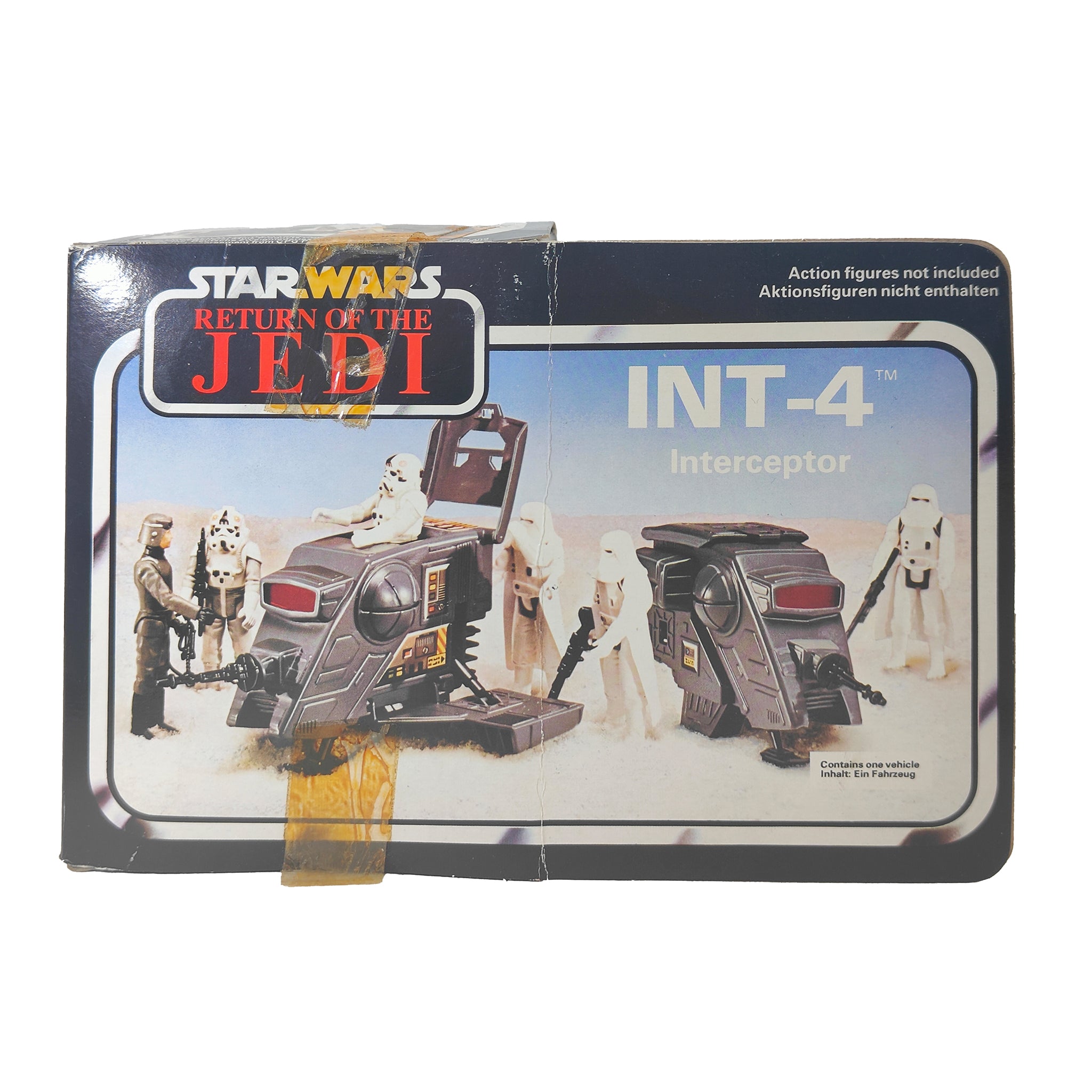 Star Wars ROTJ INT 4 Interceptor Vehicle 3.75 Inch Scale Palitoy 1983 – Star Wars, Palitoy, 9.5 cm, 1983, pre-owned collector piece, Uncanny Collectibles Dublin Ireland