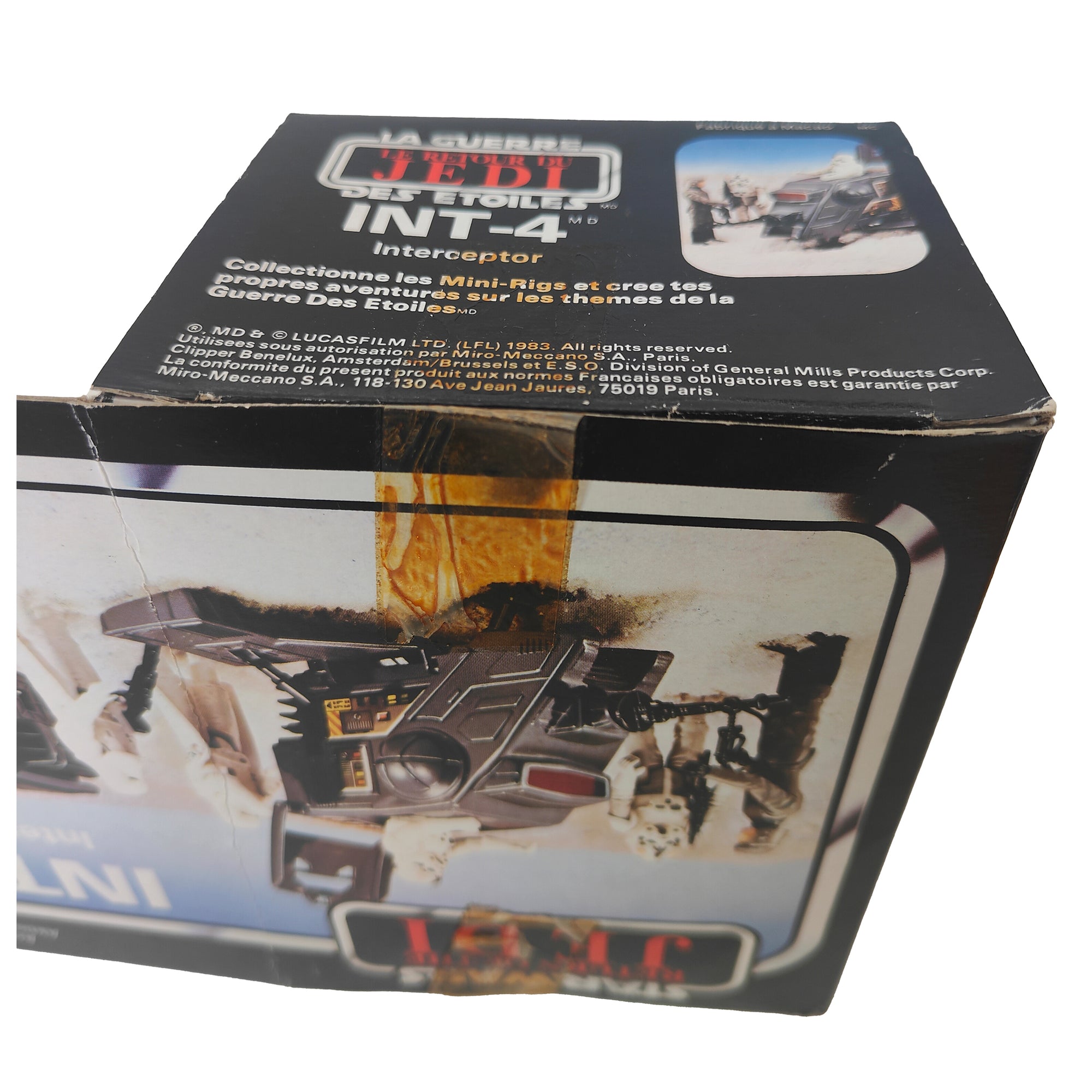Star Wars ROTJ INT 4 Interceptor Vehicle 3.75 Inch Scale Palitoy 1983