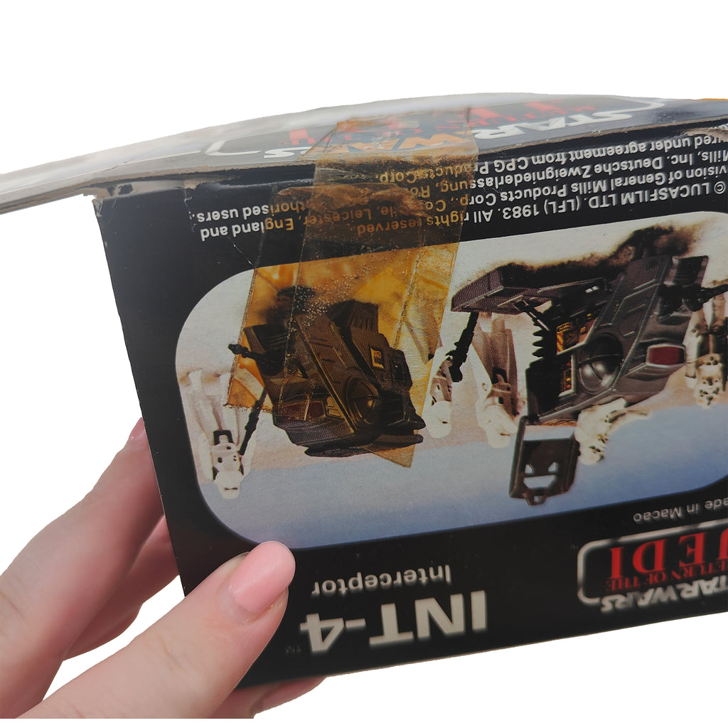 Star Wars ROTJ INT 4 Interceptor Vehicle 3.75 Inch Scale Palitoy 1983 – Star Wars, Palitoy, 9.5 cm, 1983, pre-owned collector piece, Uncanny Collectibles Dublin Ireland
