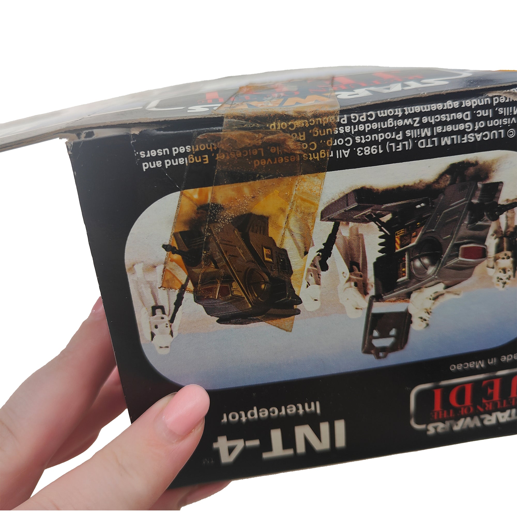 Star Wars ROTJ INT 4 Interceptor Vehicle 3.75 Inch Scale Palitoy 1983