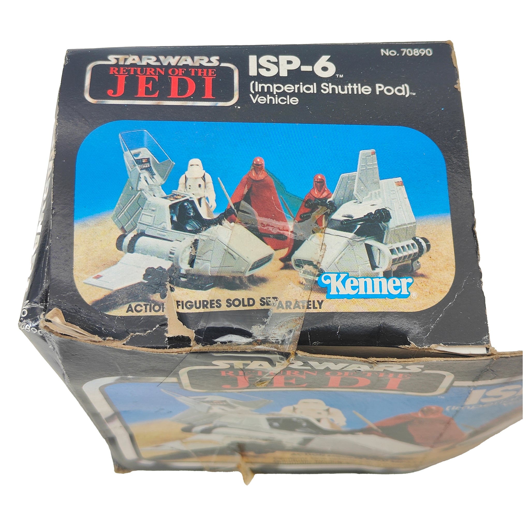 Star Wars ROTJ ISP 6 Imperial Shuttle Pod Vehicle 3.75 Inch Scale Kenner 1983 70890 – Star Wars, Kenner, 9.5 cm, 1983, pre-owned collector piece, Uncanny Collectibles Dublin Ireland