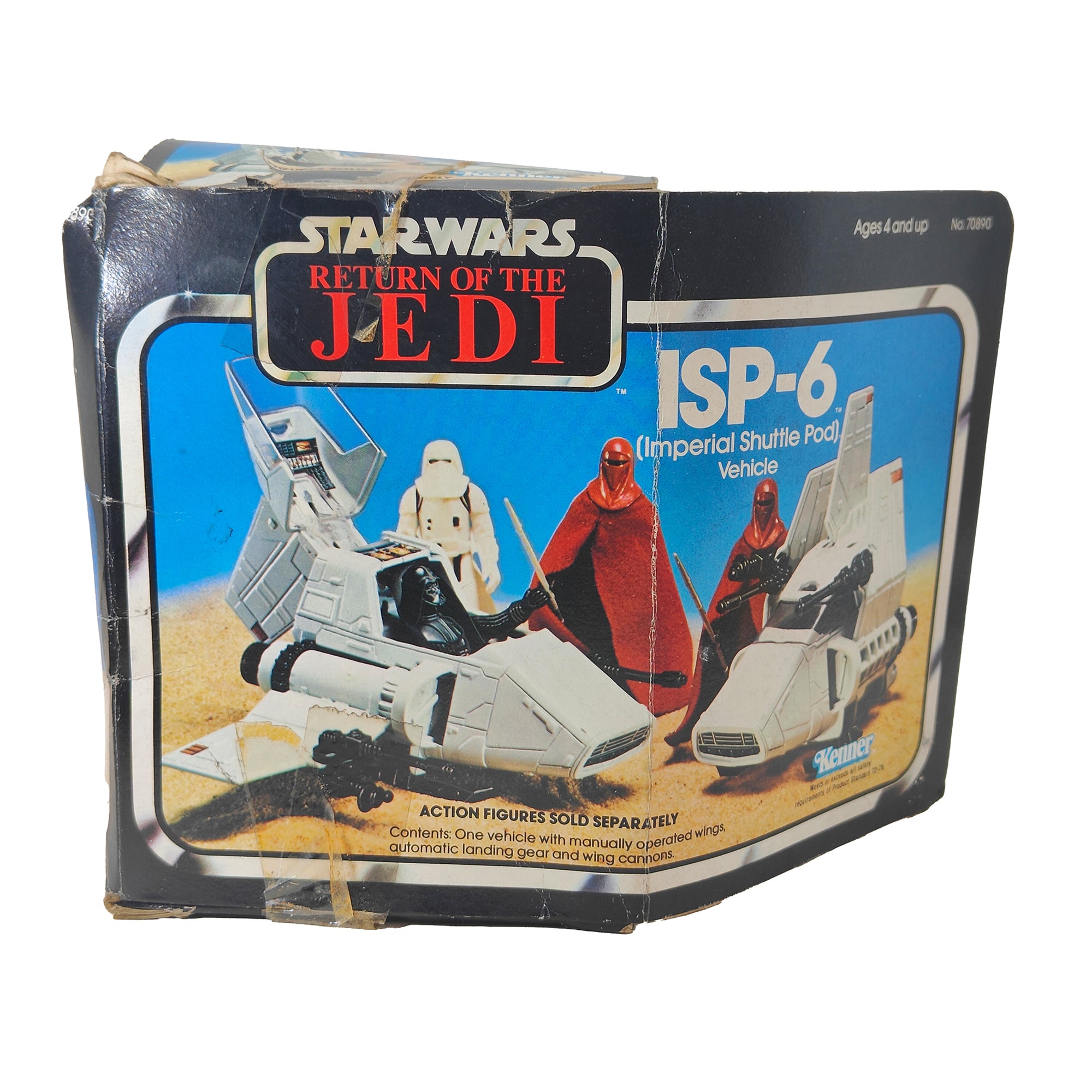 Star Wars ROTJ ISP 6 Imperial Shuttle Pod Vehicle 3.75 Inch Scale Kenner 1983 70890