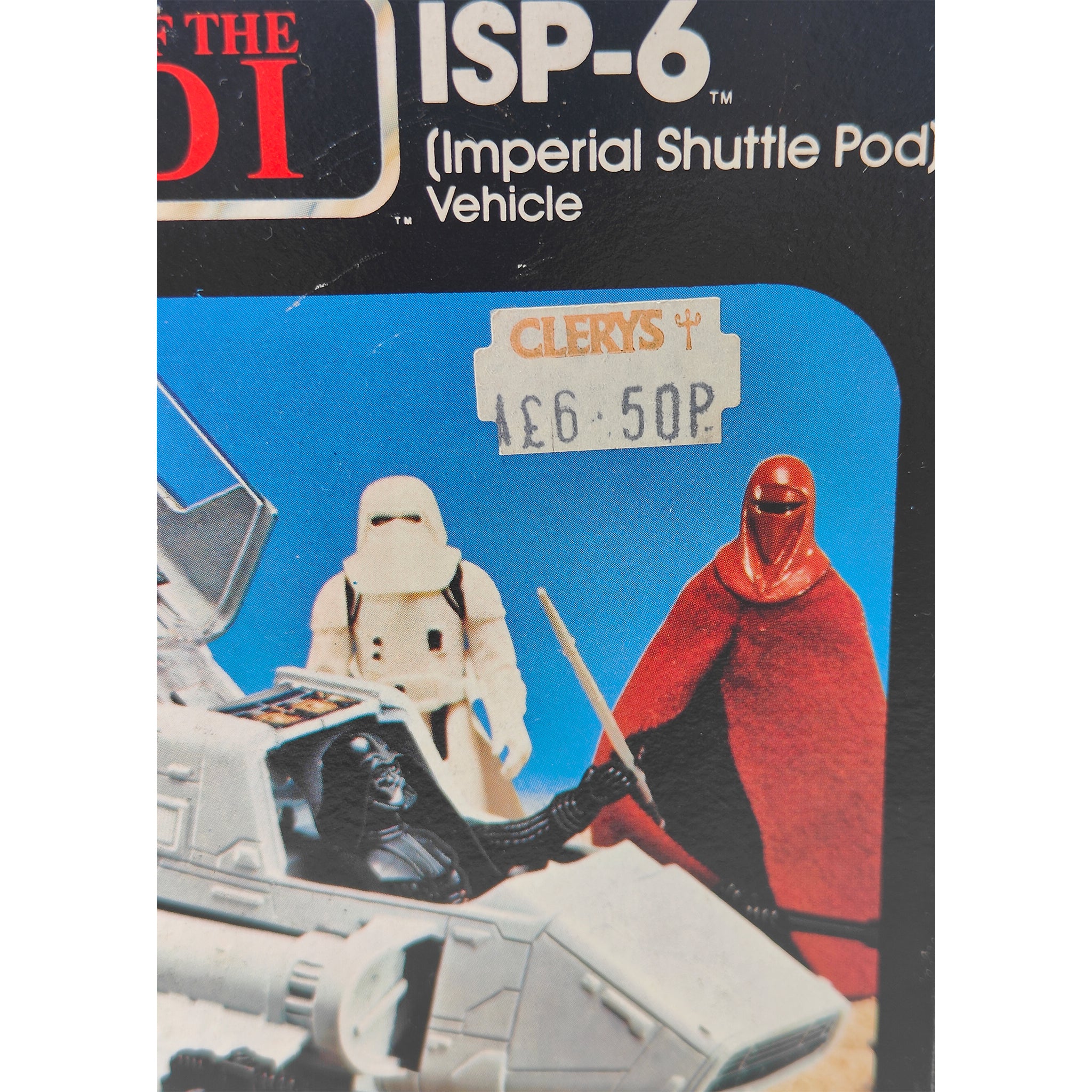 Star Wars ROTJ ISP 6 Imperial Shuttle Pod Vehicle 3.75 Inch Scale Kenner 1983 70890 – Star Wars, Kenner, 9.5 cm, 1983, pre-owned collector piece, Uncanny Collectibles Dublin Ireland