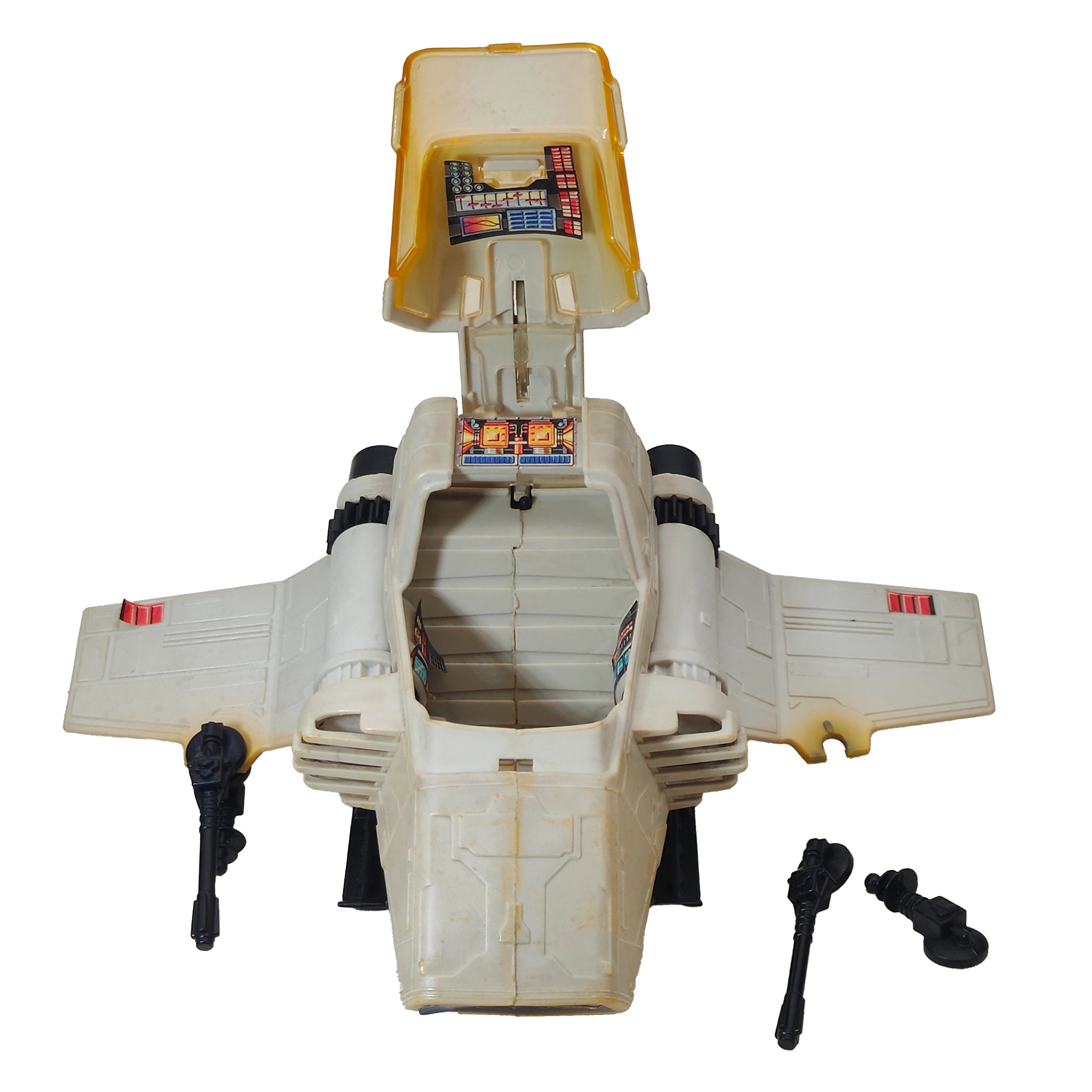 Star Wars ROTJ ISP 6 Imperial Shuttle Pod Vehicle 3.75 Inch Scale Kenner 1983 70890 – Star Wars, Kenner, 9.5 cm, 1983, pre-owned collector piece, Uncanny Collectibles Dublin Ireland