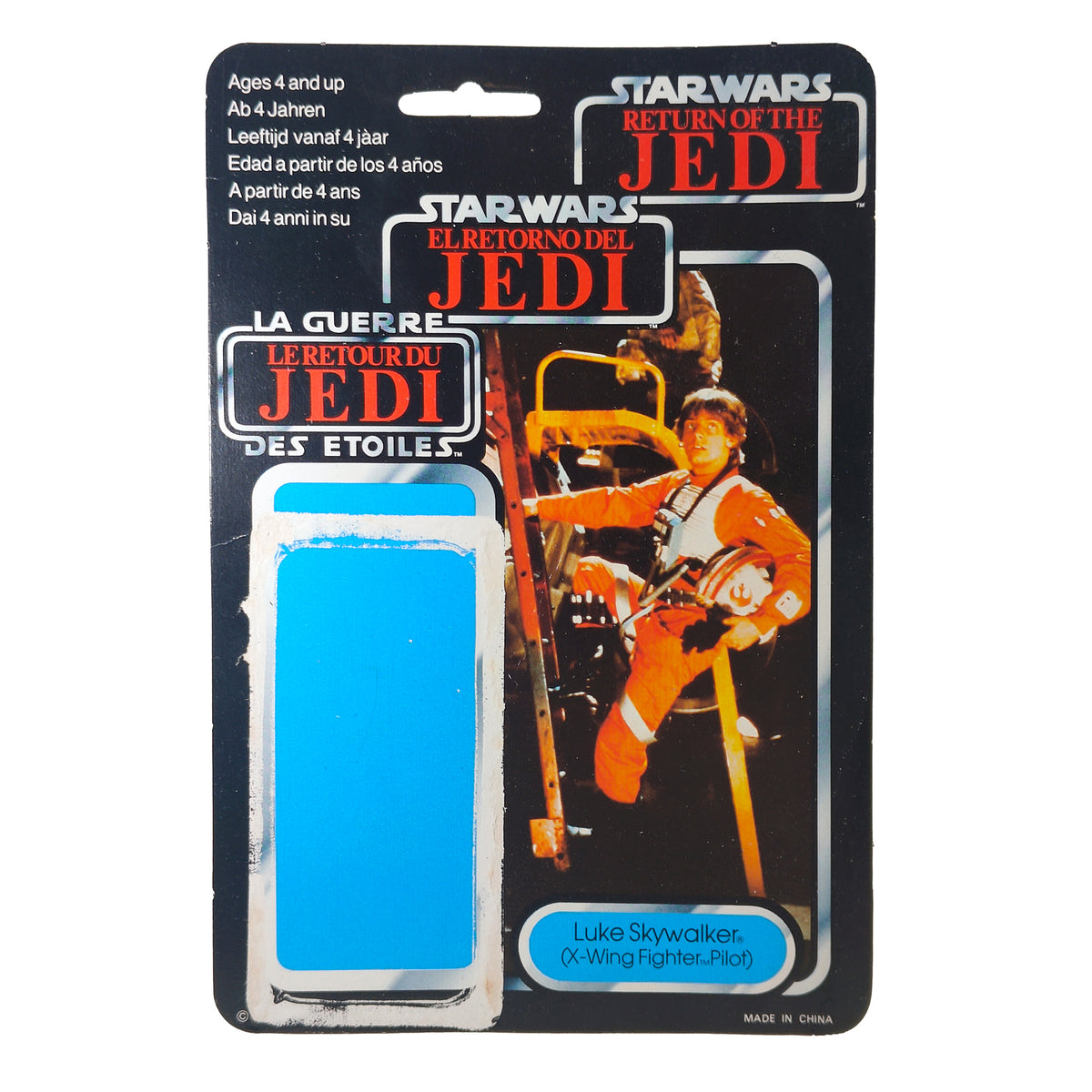 Star Wars ROTJ Luke Skywalker X-Wing Pilot Bundle 3.75 inch Palitoy 1983