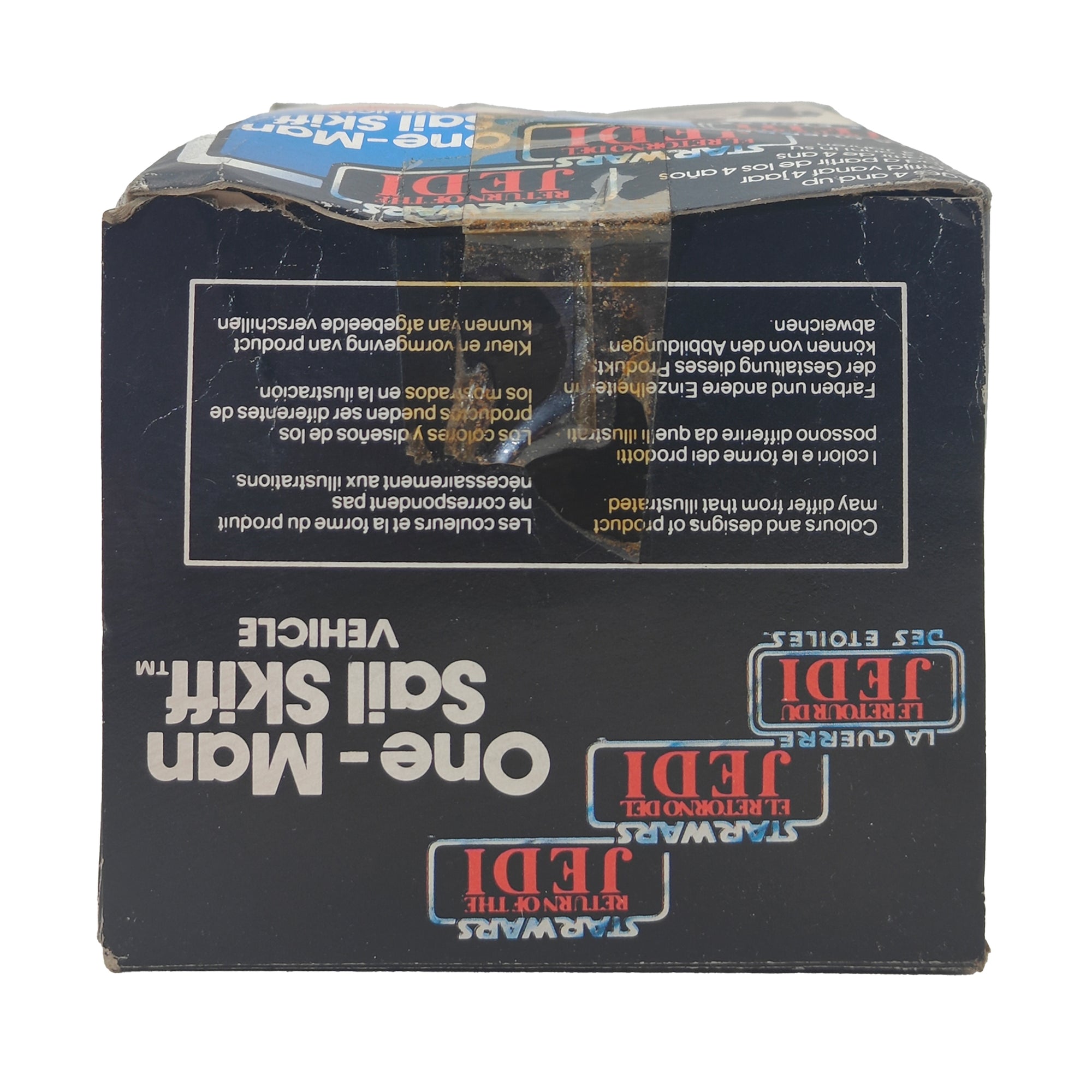 Star Wars ROTJ One Man Sail Skill Vehicle 3.75 Inch Scale Palitoy 1984 Damaged – Star Wars, Palitoy, 9.5 cm, 1984, pre-owned collector piece, Uncanny Collectibles Dublin Ireland