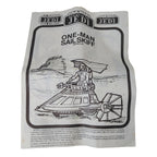 Star Wars ROTJ One Man Sail Skill Vehicle 3.75 Inch Scale Palitoy 1984 – Star Wars, Palitoy, 9.5 cm, 1984, pre-owned collector piece, Uncanny Collectibles Dublin Ireland