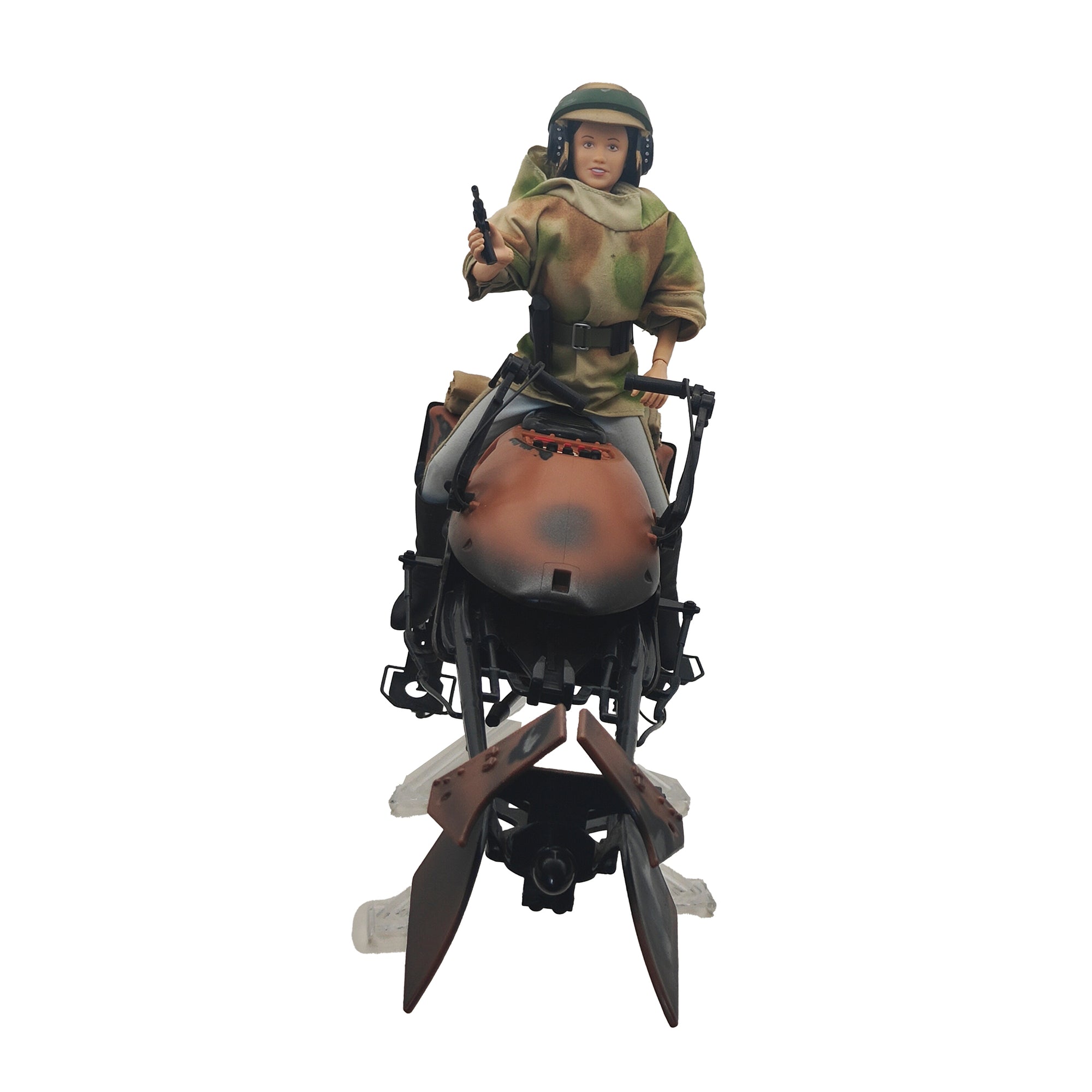 Star Wars ROTJ Princess Leia on Speeder Bike Hasbro Action Figure 2003 30cm