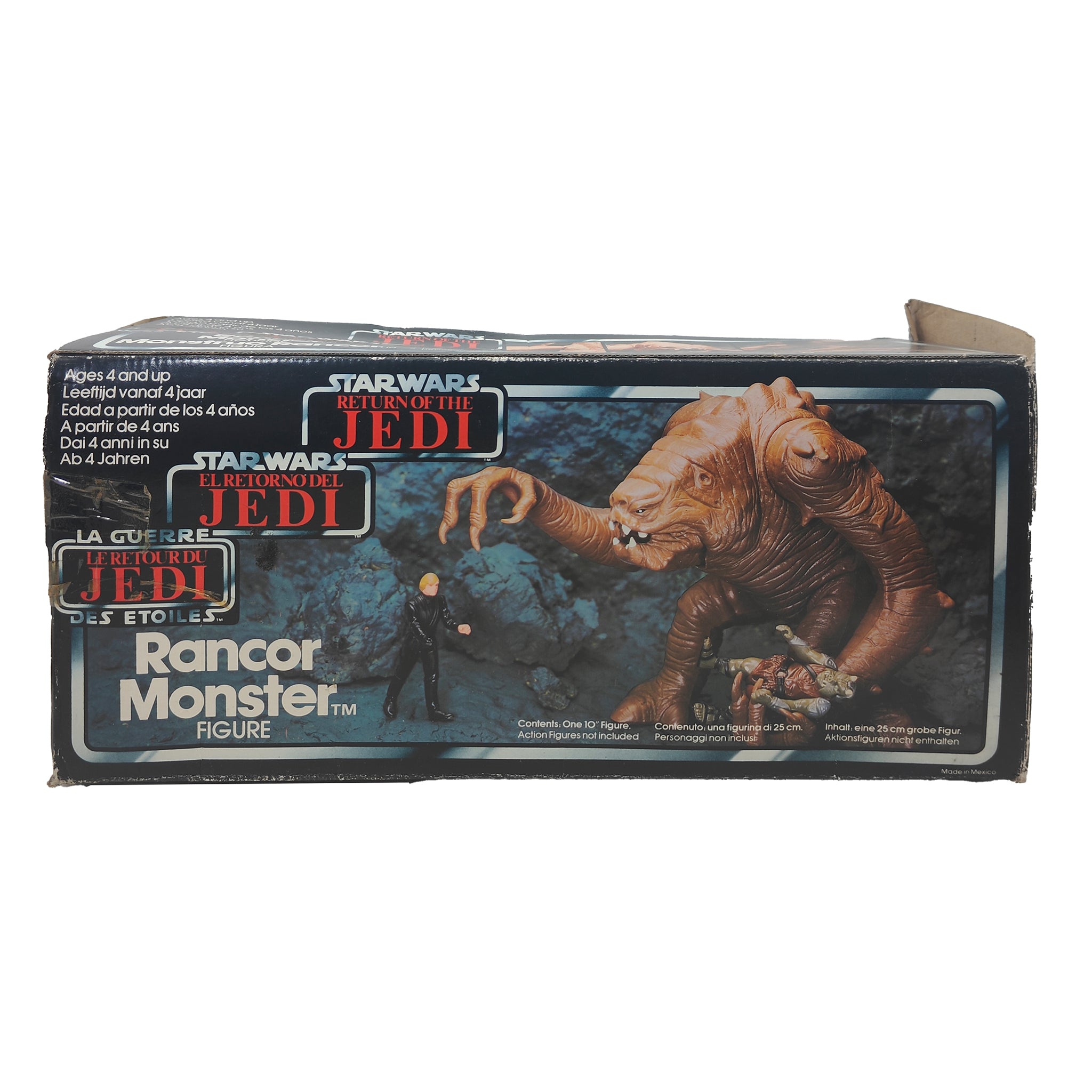 Star Wars ROTJ Rancor Monster & Keeper 3.75 Inch Scale Palitoy 1983 – Star Wars, Palitoy, 25 cm, 1983, pre-owned collector piece, Uncanny Collectibles Dublin Ireland
