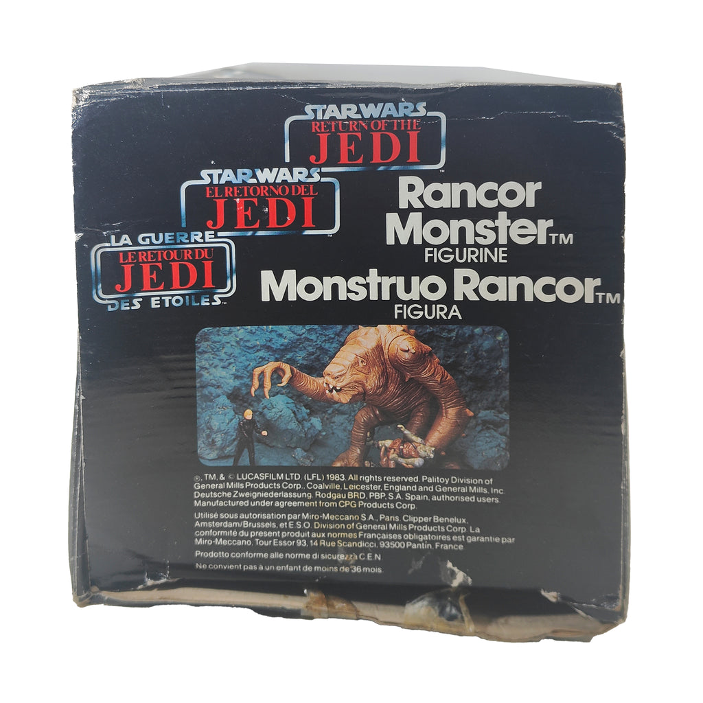Star Wars ROTJ Rancor Monster & Keeper 3.75 Inch Scale Palitoy 1983
