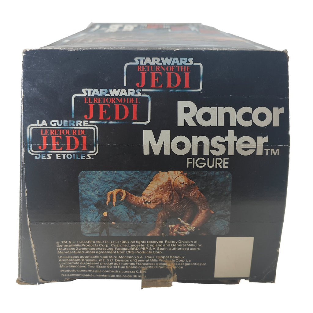 Star Wars ROTJ Rancor Monster & Keeper 3.75 Inch Scale Palitoy 1983