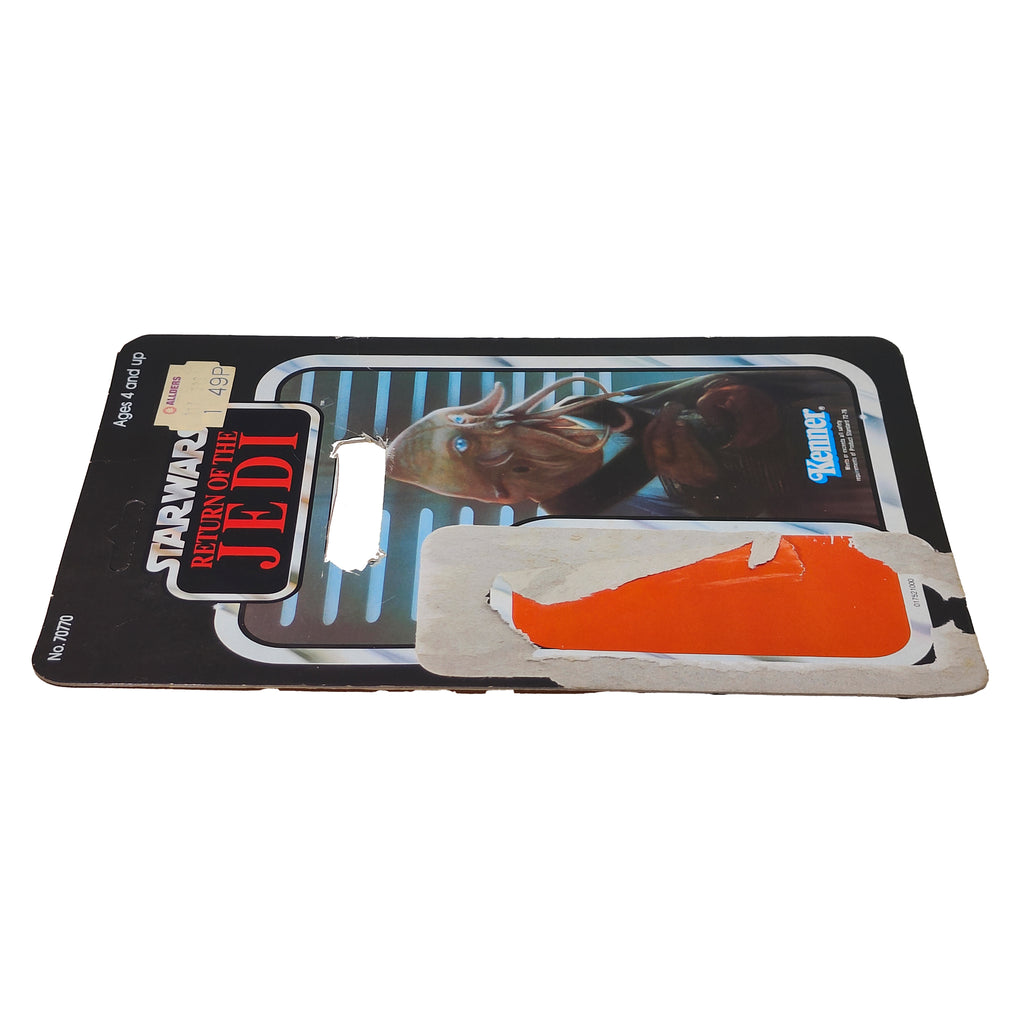 Star Wars ROTJ Squid Head 3.75 inch Kenner Cardback 1983