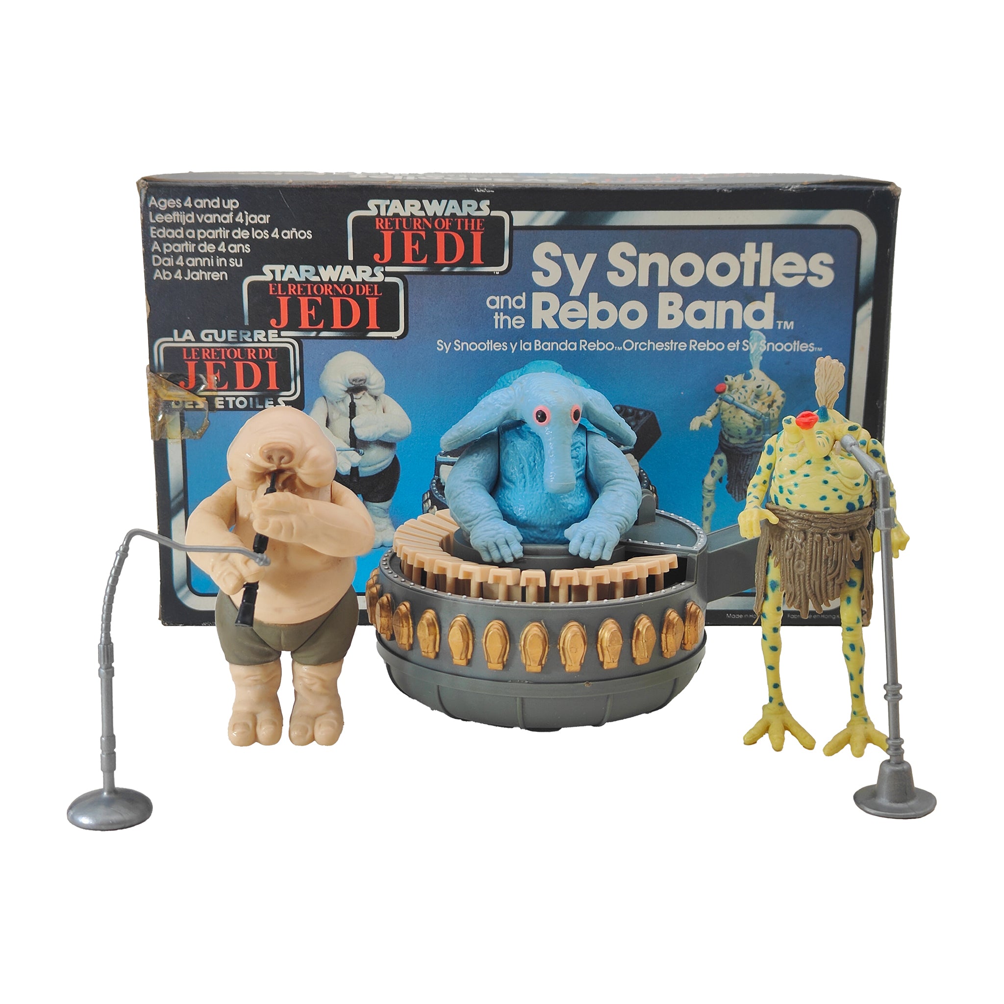Star Wars ROTJ Sy Snootles And The Rebo Band 3.75 Inch Palitoy 1983 – Star Wars, Palitoy, 9.5 cm, 1983, pre-owned collector piece, Uncanny Collectibles Dublin Ireland