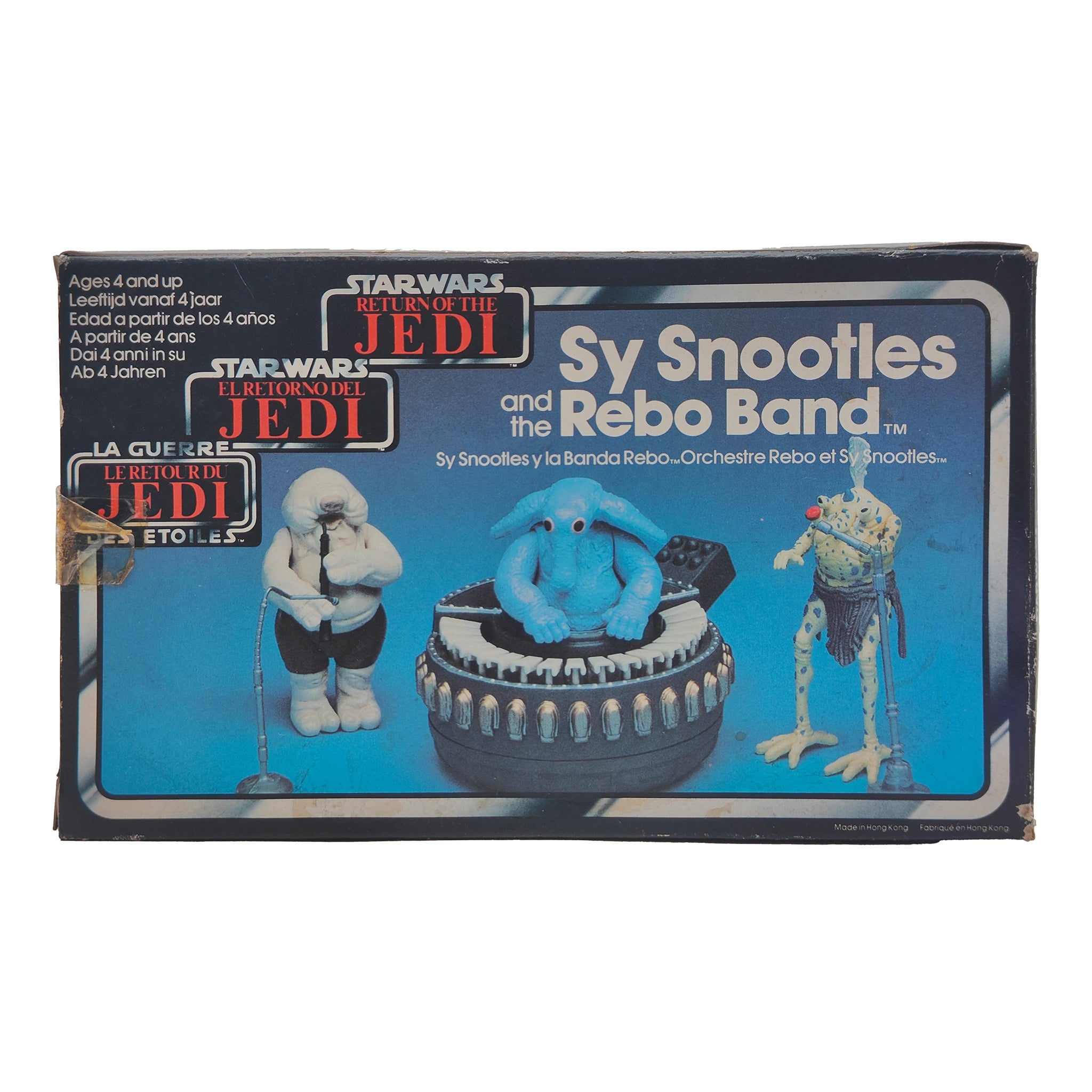 Star Wars ROTJ Sy Snootles And The Rebo Band 3.75 Inch Palitoy 1983 – Star Wars, Palitoy, 9.5 cm, 1983, pre-owned collector piece, Uncanny Collectibles Dublin Ireland