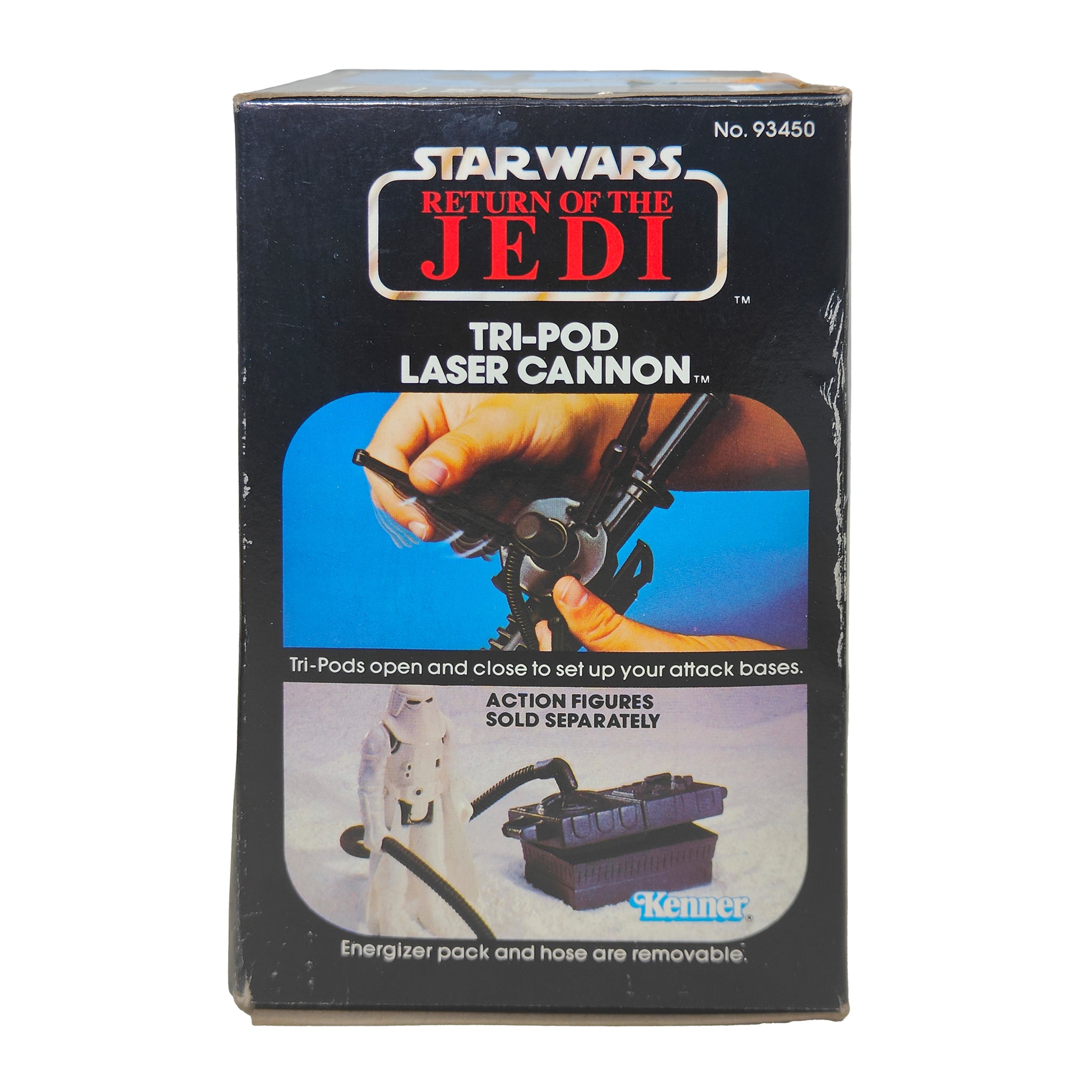 Star Wars ROTJ Tri Pod Laser Cannon 3.75 Inch Scale Kenner 1982 93450 – Star Wars, Kenner, 9.5 cm, 1982, pre-owned collector piece, Uncanny Collectibles Dublin Ireland