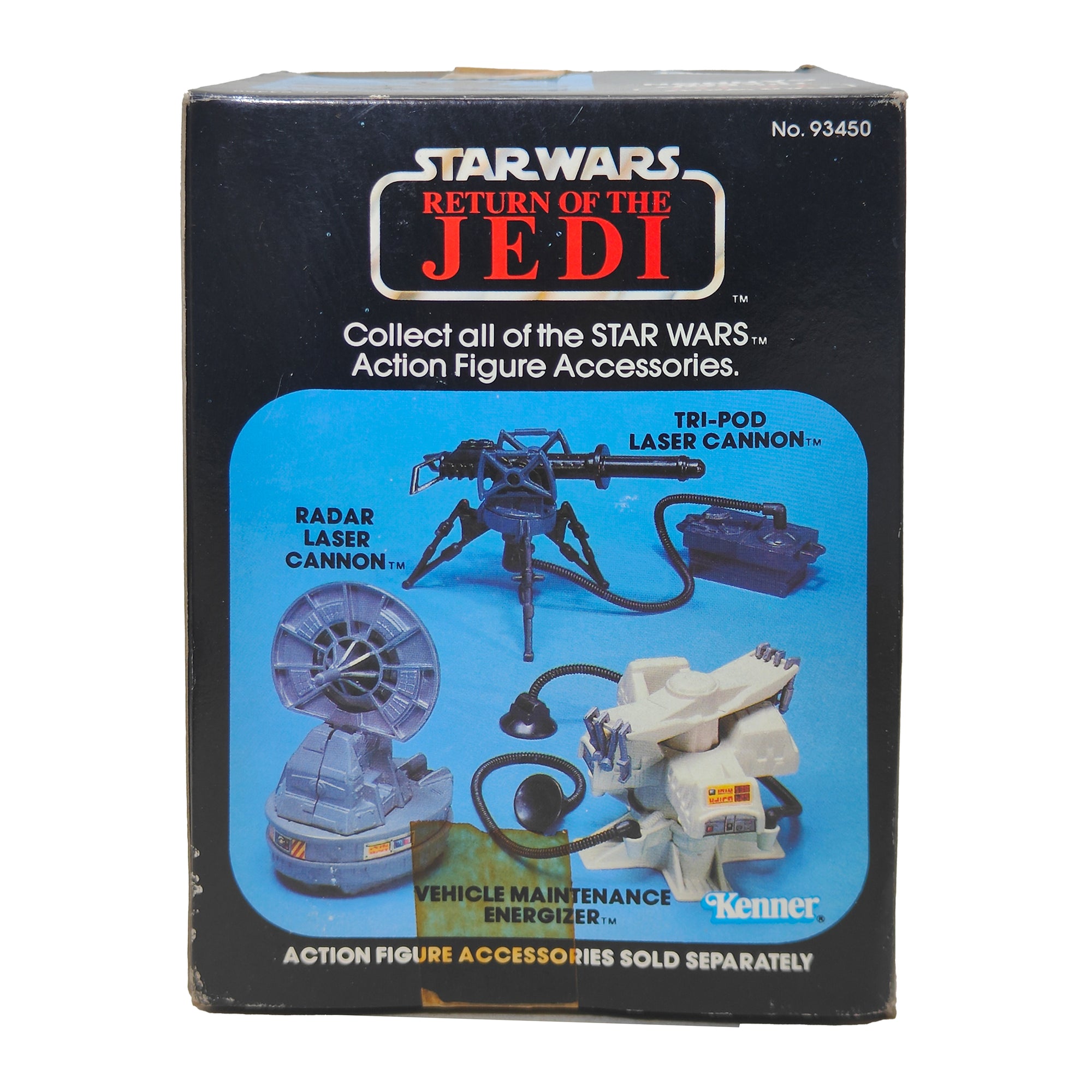 Star Wars ROTJ Tri Pod Laser Cannon 3.75 Inch Scale Kenner 1982 93450 – Star Wars, Kenner, 9.5 cm, 1982, pre-owned collector piece, Uncanny Collectibles Dublin Ireland