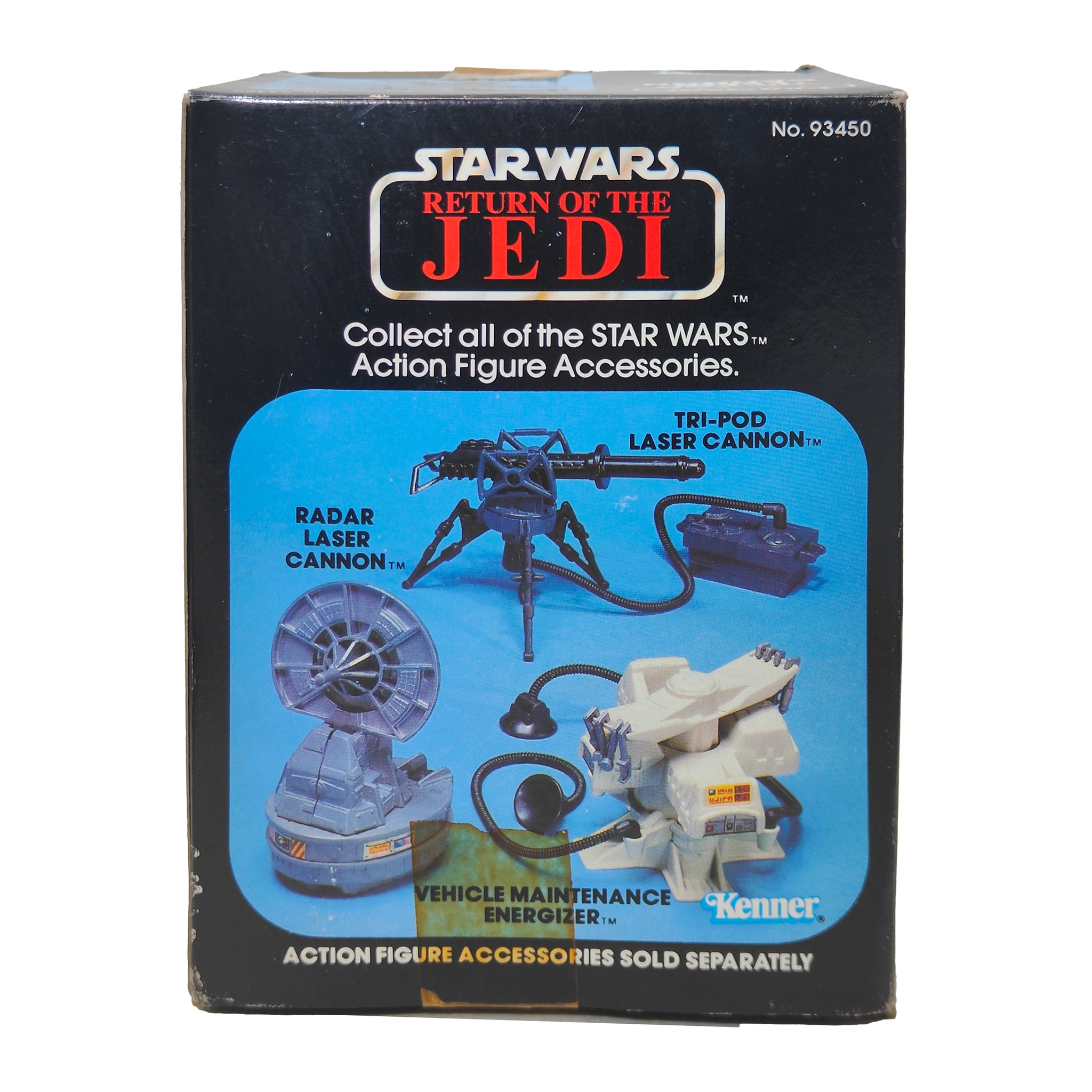 Star Wars ROTJ Tri Pod Laser Cannon 3.75 Inch Scale Kenner 1982 93450 – Star Wars, Kenner, 9.5 cm, 1982, pre-owned collector piece, Uncanny Collectibles Dublin Ireland