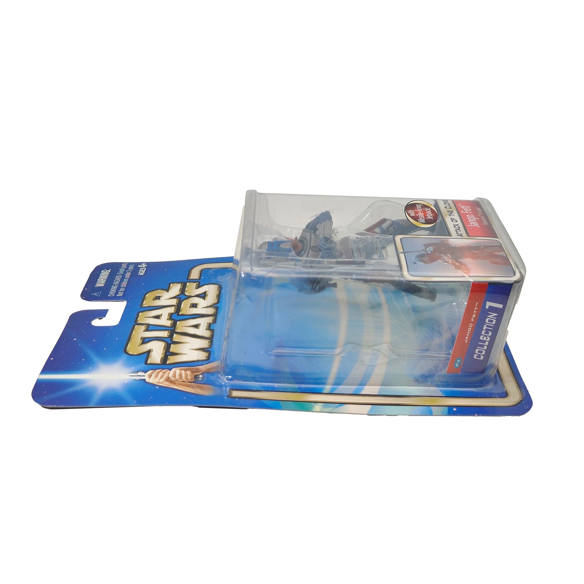 Star Wars Saga AOTC Jango Fett Kamino Escape 3.75 Inch Action Figure 2002