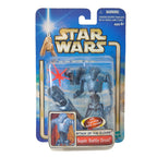 Star Wars Saga AOTC Super Battle Droid 3.75 Inch Action Figure 2002 – Star Wars, Hasbro, 9.5 cm, 2002, pre-owned collector piece, Uncanny Collectibles Dublin Ireland