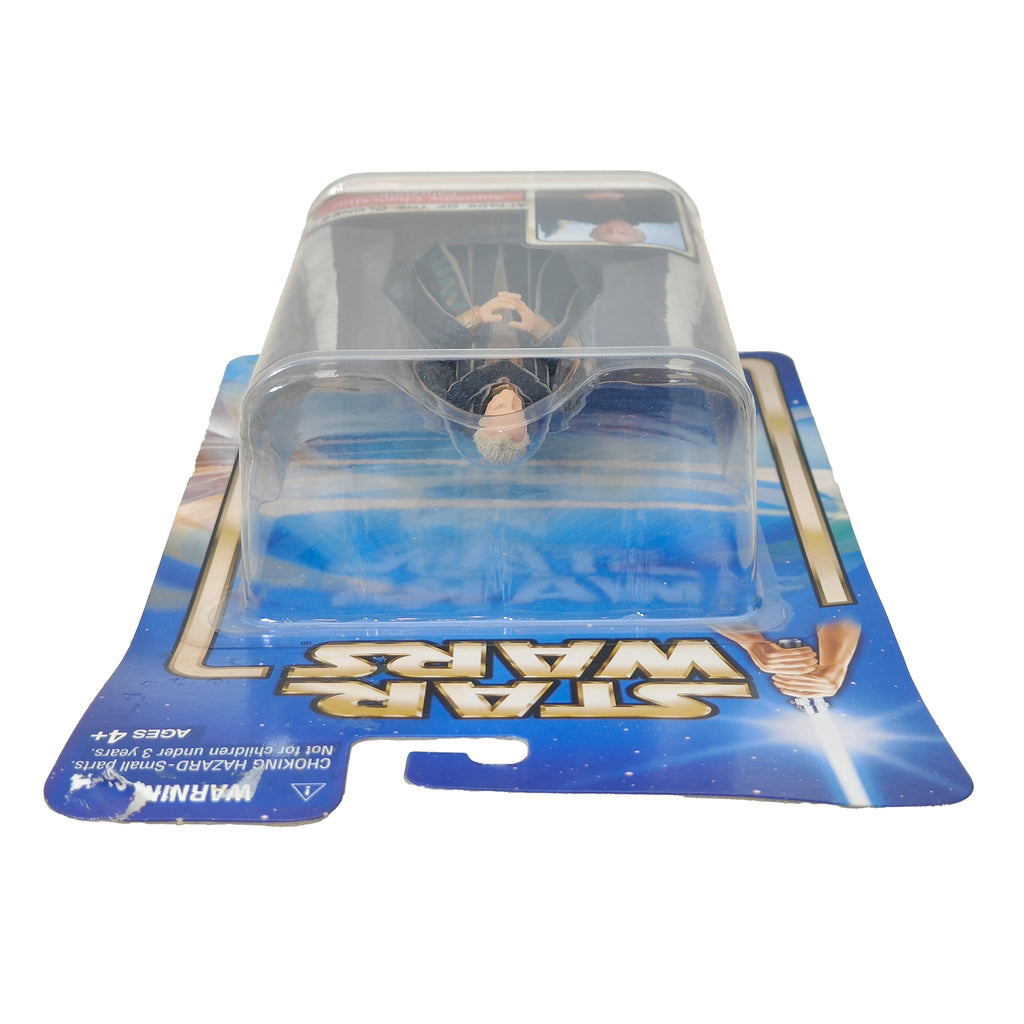Star Wars Saga AOTC Supreme Chancellor Palpatine 3.75 Inch Action Figure 2002 – Star Wars, Hasbro, 9.5 cm, 2002, pre-owned collector piece, Uncanny Collectibles Dublin Ireland