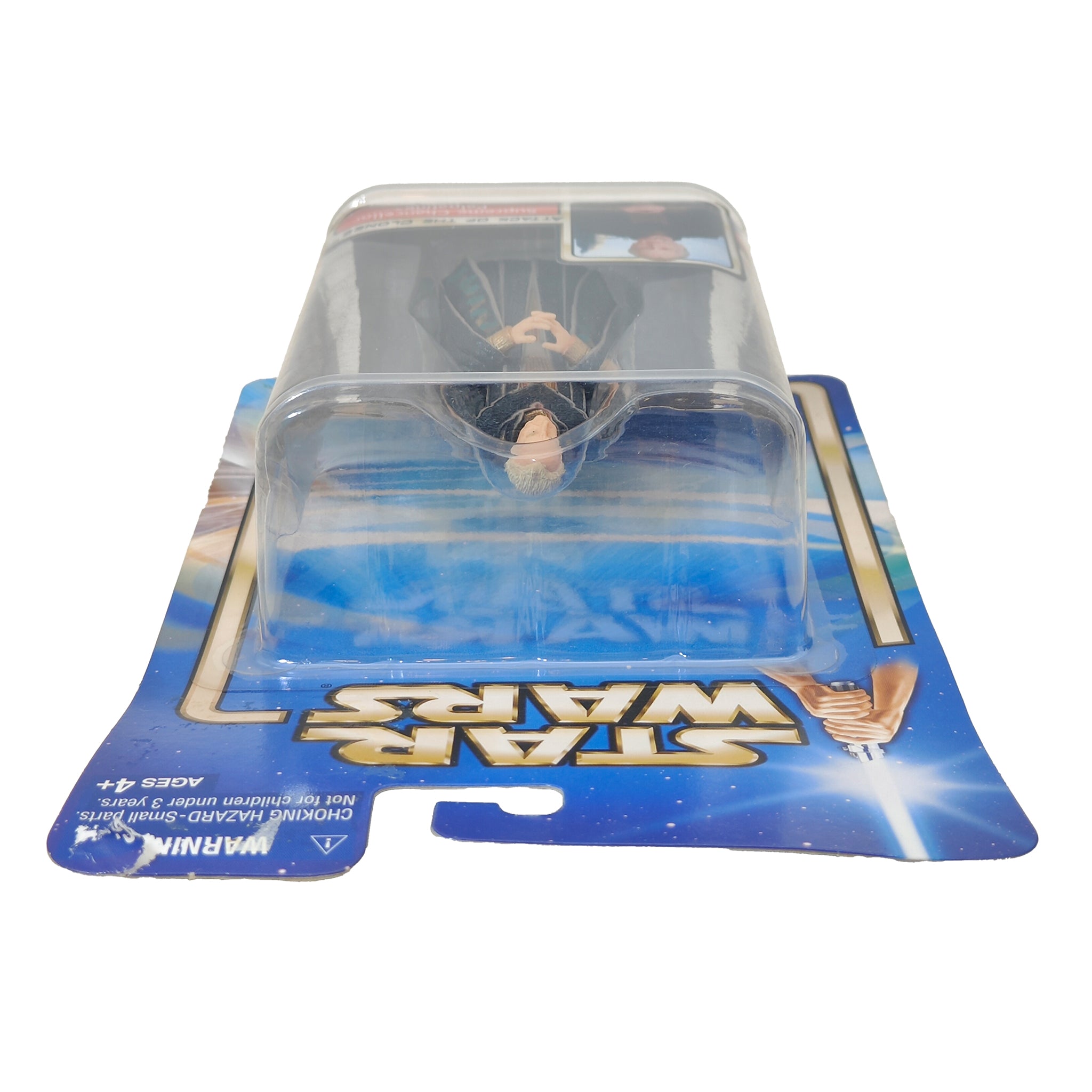 Star Wars Saga AOTC Supreme Chancellor Palpatine 3.75 Inch Action Figure 2002 – Star Wars, Hasbro, 9.5 cm, 2002, pre-owned collector piece, Uncanny Collectibles Dublin Ireland