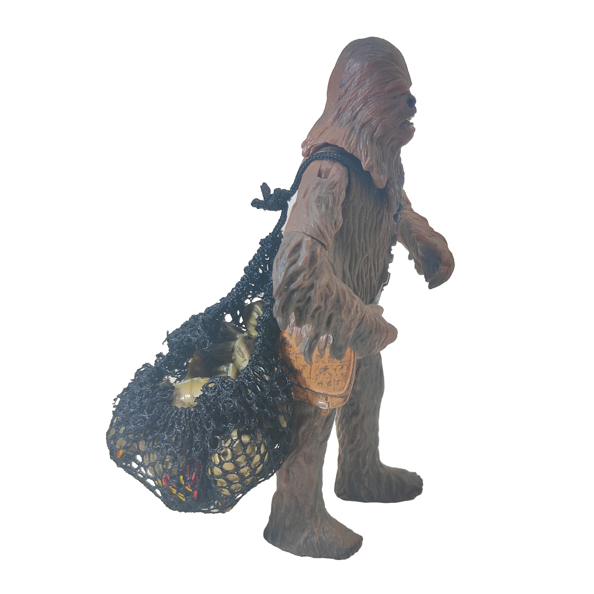Star Wars Saga ESB Chewbacca Cloud City Capture 3.75 Inch Action Figure 2002 – Star Wars, Hasbro, 9.5 cm, 2002, pre-owned collector piece, Uncanny Collectibles Dublin Ireland