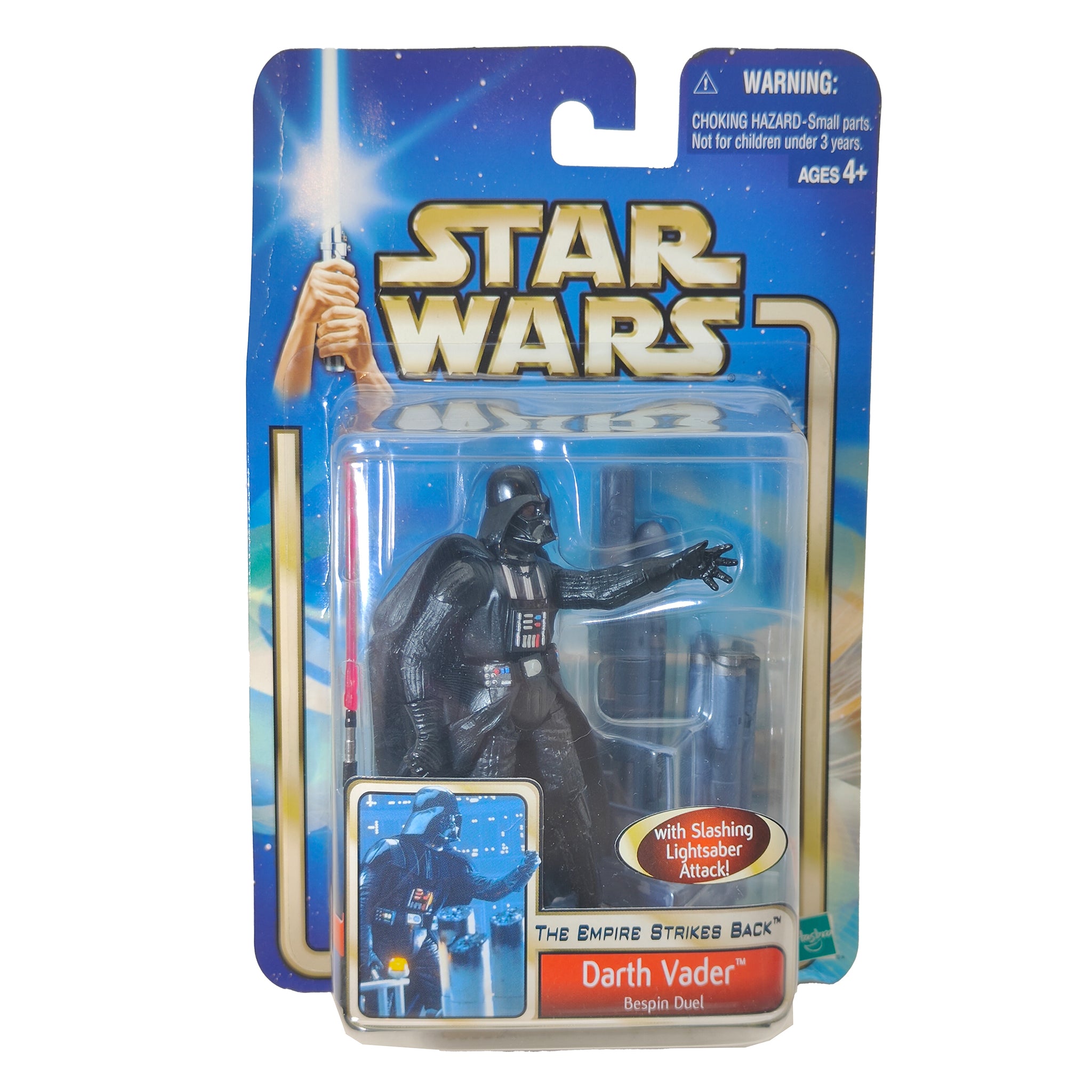 Star Wars Saga ESB Darth Vader Bespin Duel 3.75 Inch Action Figure 2002 – Star Wars, Hasbro, 9.5 cm, 2002, pre-owned collector piece, Uncanny Collectibles Dublin Ireland