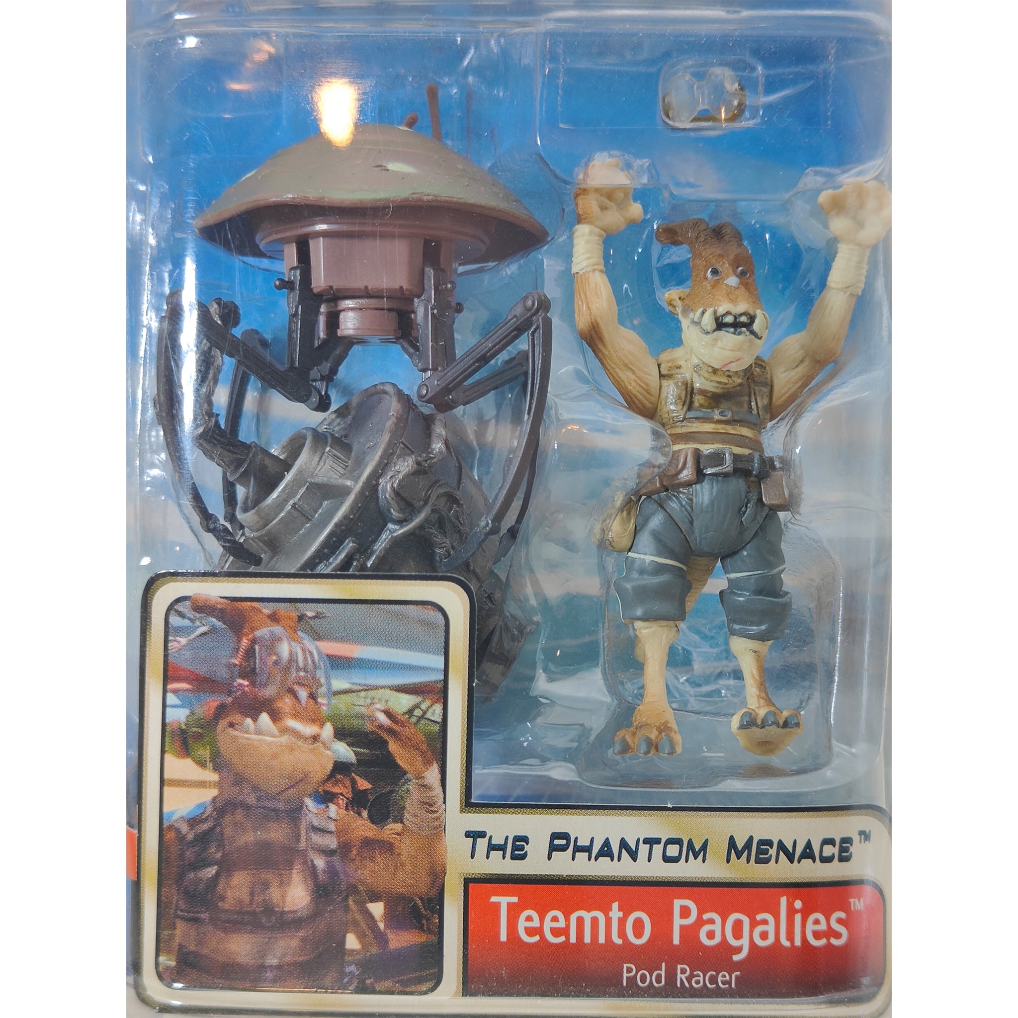Star Wars Saga Phantom Menace Teemto Pagalies 3.75 Inch Action Figure 2002 – Star Wars, Hasbro, 9.5 cm, 2002, pre-owned collector piece, Uncanny Collectibles Dublin Ireland