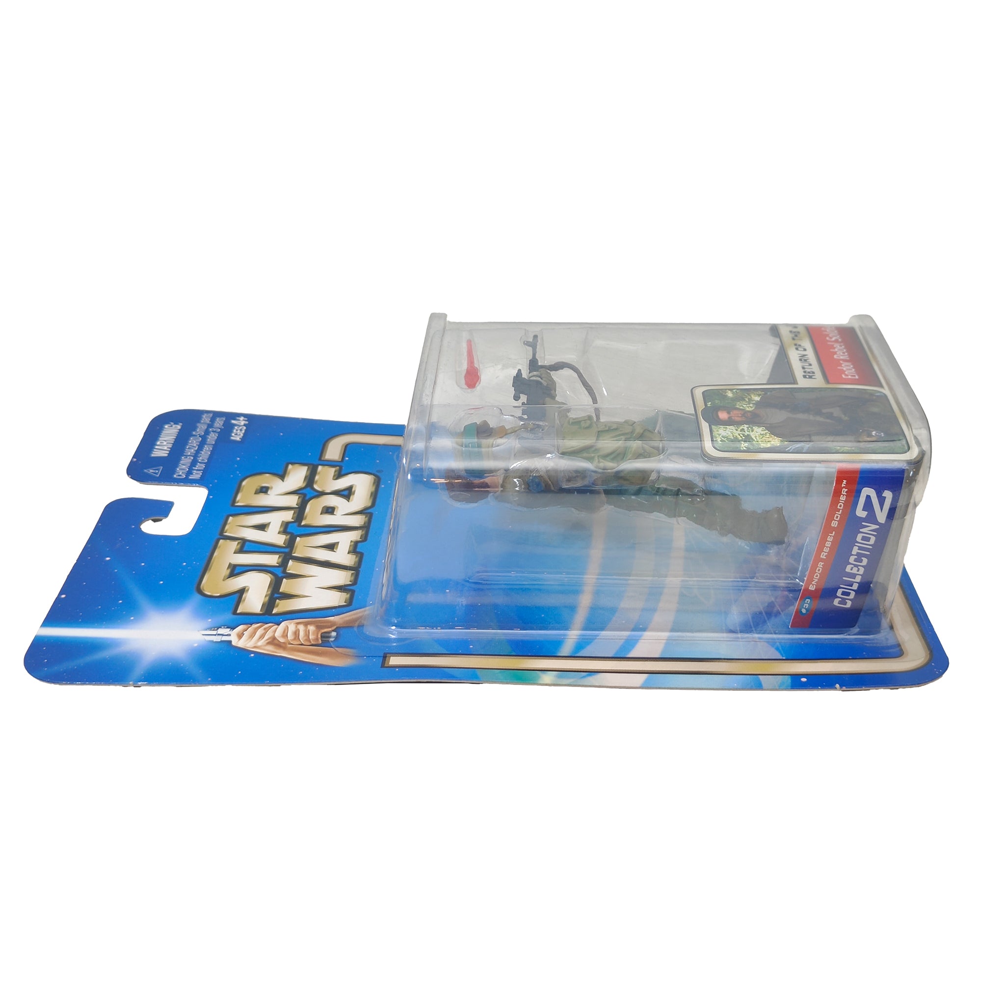 Star Wars Saga ROTJ Endor Rebel Soldier 3.75 Inch Action Figure 2002 – Star Wars, Hasbro, 9.5 cm, 2002, pre-owned collector piece, Uncanny Collectibles Dublin Ireland