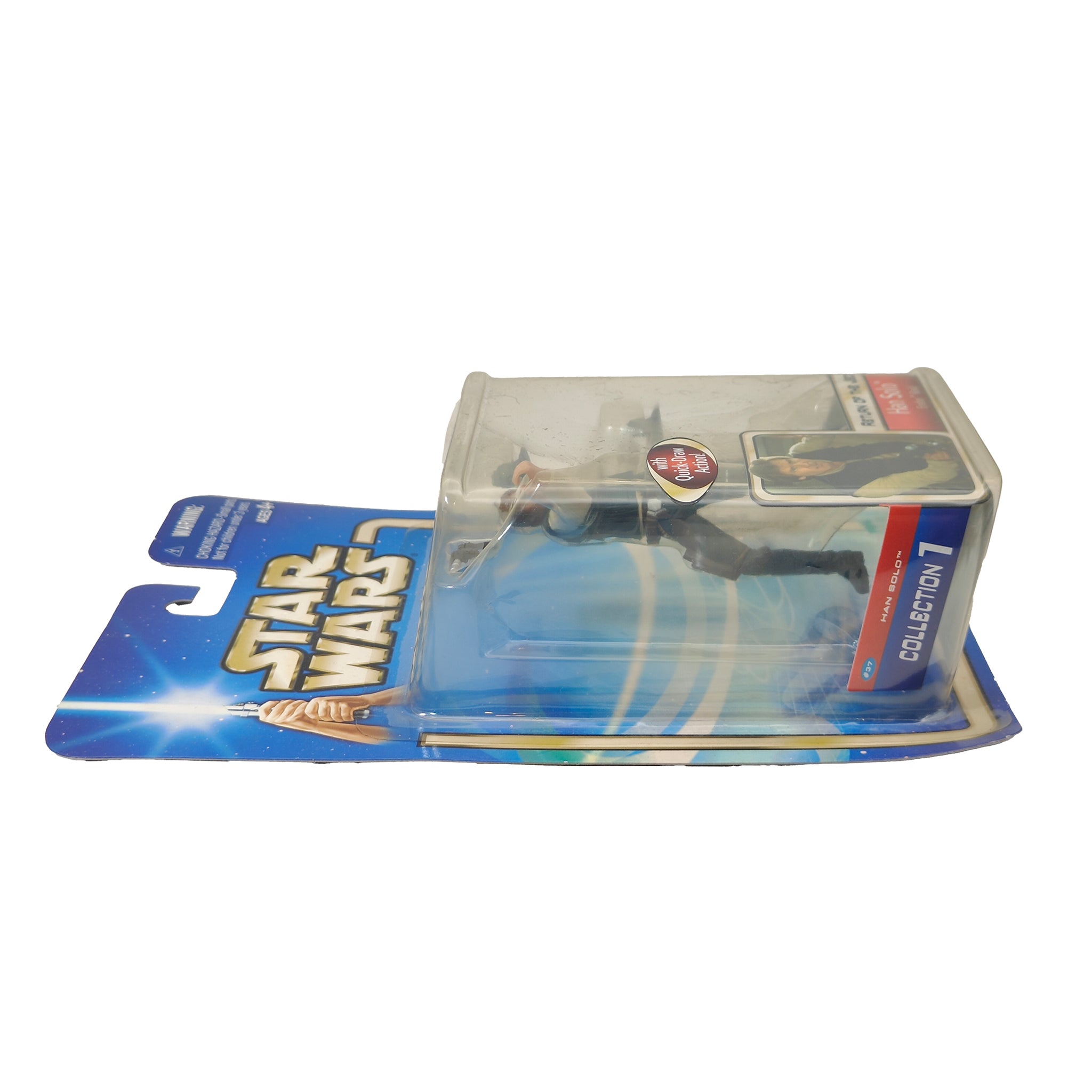 Star Wars Saga ROTJ Han Solo Endor Raid 3.75 Inch Action Figure 2002 – Star Wars, Hasbro, 9.5 cm, 2002, pre-owned collector piece, Uncanny Collectibles Dublin Ireland