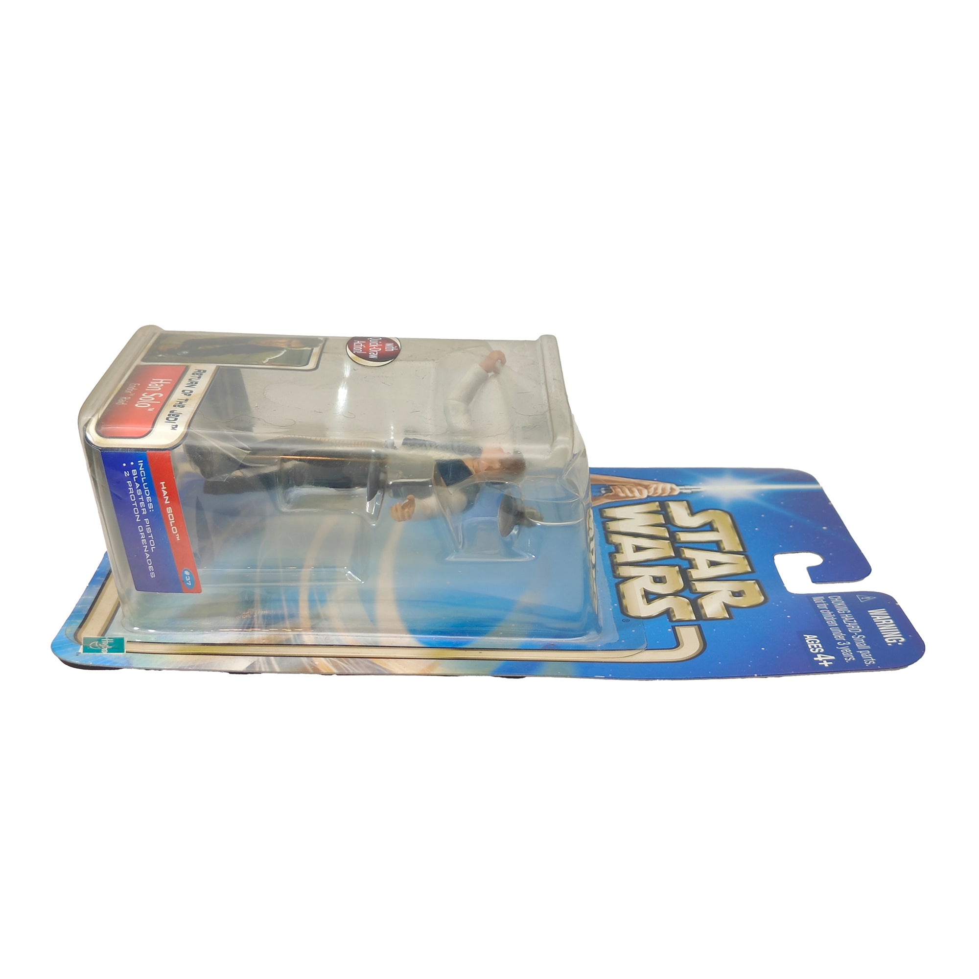 Star Wars Saga ROTJ Han Solo Endor Raid 3.75 Inch Action Figure 2002