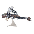 Star Wars Scout Trooper Speeder Bike Deluxe Black Series Hasbro Figure Set