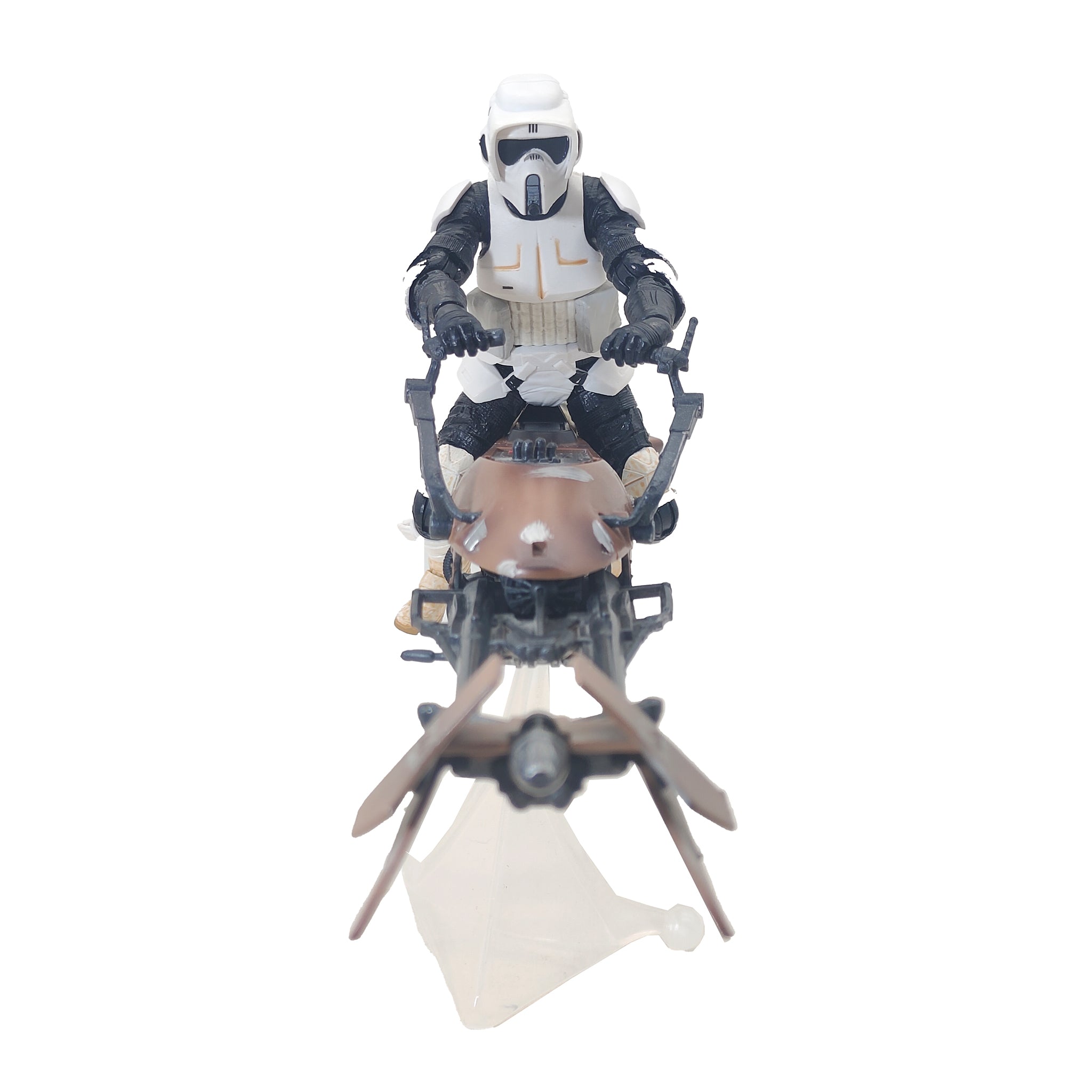 Star Wars Scout Trooper Speeder Bike Deluxe Black Series Hasbro Figure Set