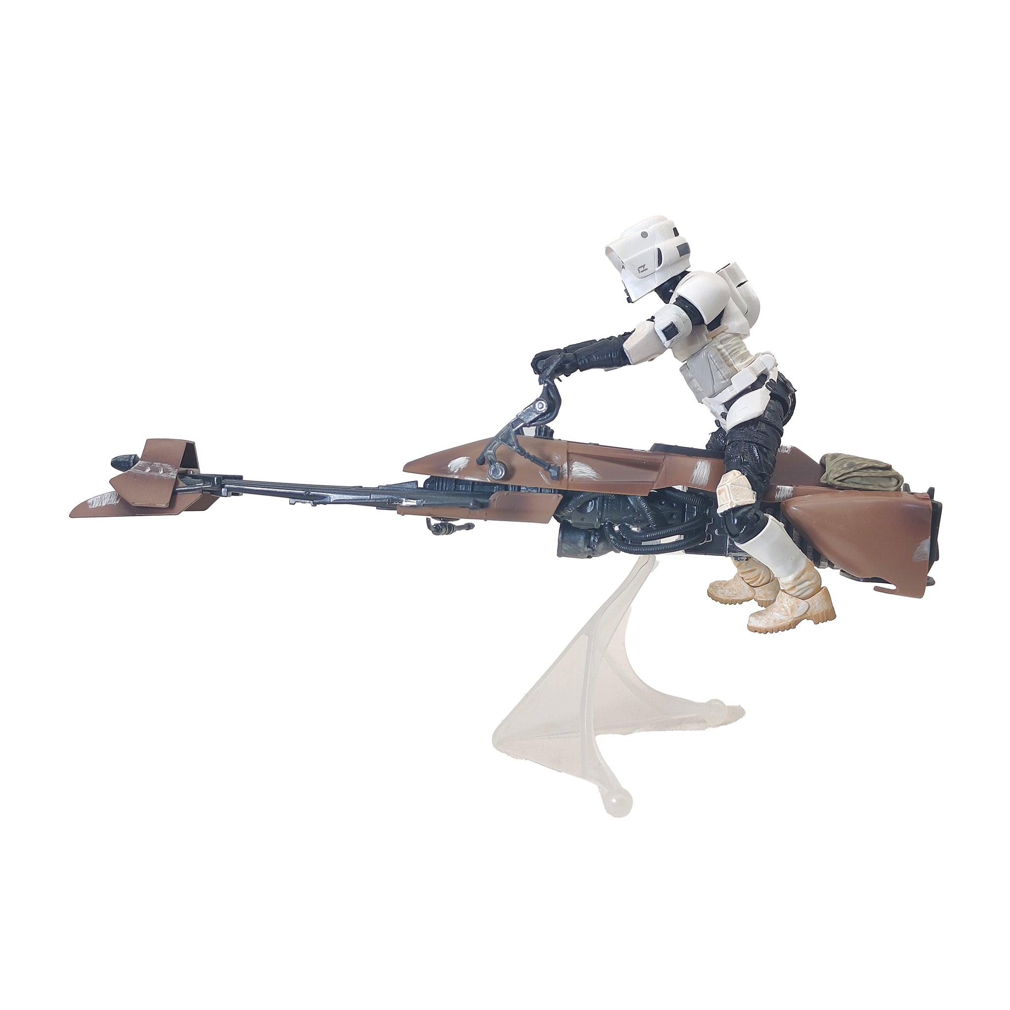 Star Wars Scout Trooper Speeder Bike Deluxe Black Series Hasbro Figure Set