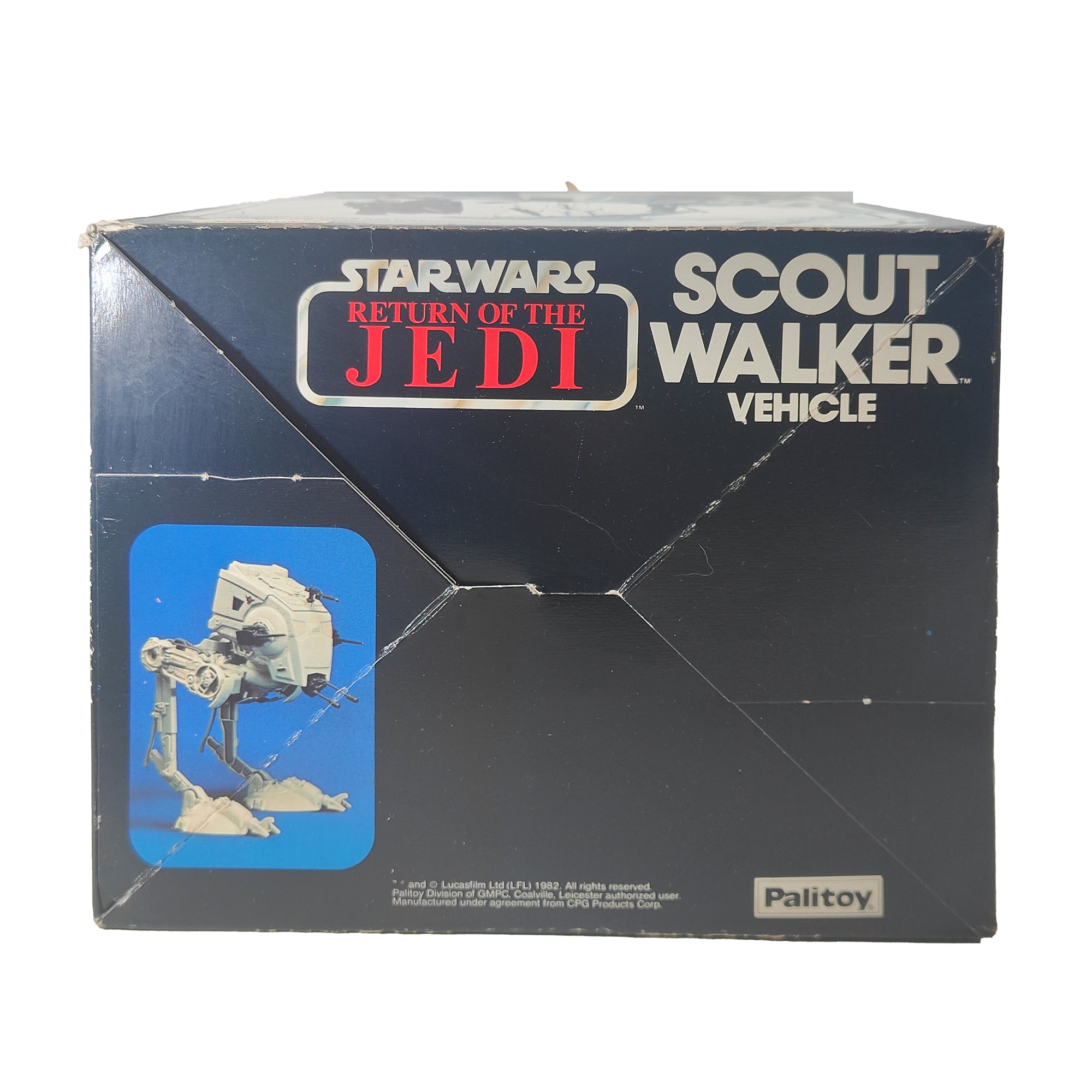 Star Wars Scout Walker Vehicle 3.75 Inch Scale Palitoy 1982  269844
