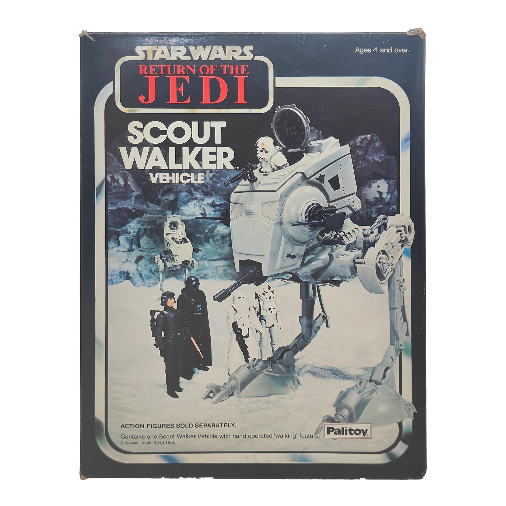 Star Wars Scout Walker Vehicle 3.75 Inch Scale Palitoy 1982  269844