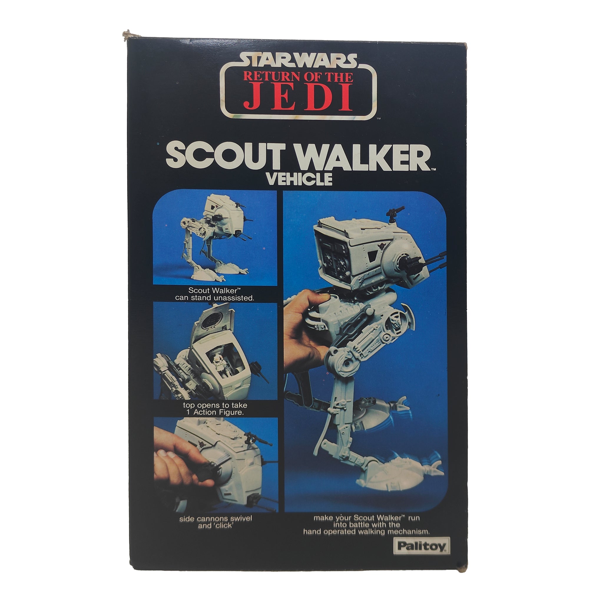 Star Wars Scout Walker Vehicle 3.75 Inch Scale Palitoy 1982  269844 – Star Wars, Palitoy, 9.5 cm, 1983, pre-owned collector piece, Uncanny Collectibles Dublin Ireland
