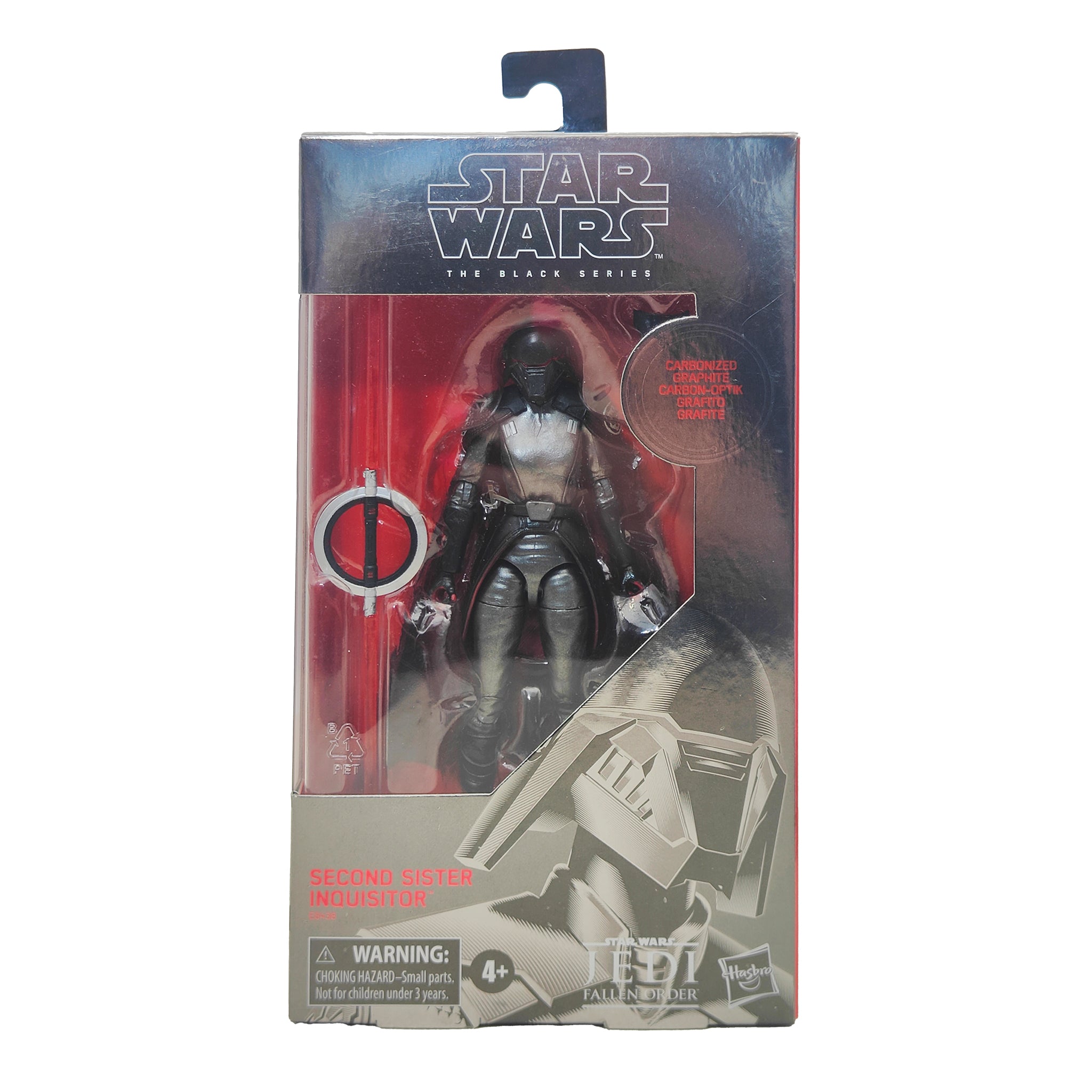 Star Wars Second Sister Inquisitor Carbonized Fallen Order Black Series Figure