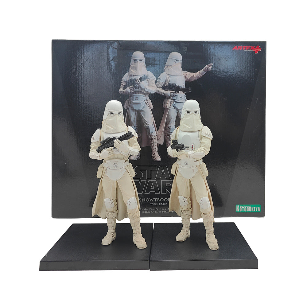 Star Wars Snowtrooper Two Pack ARTFX+ Kotobukiya 2015 SW93 – Star Wars, Kotobukiya, 18 cm, 2015, pre-owned collector piece, Uncanny Collectibles Dublin Ireland