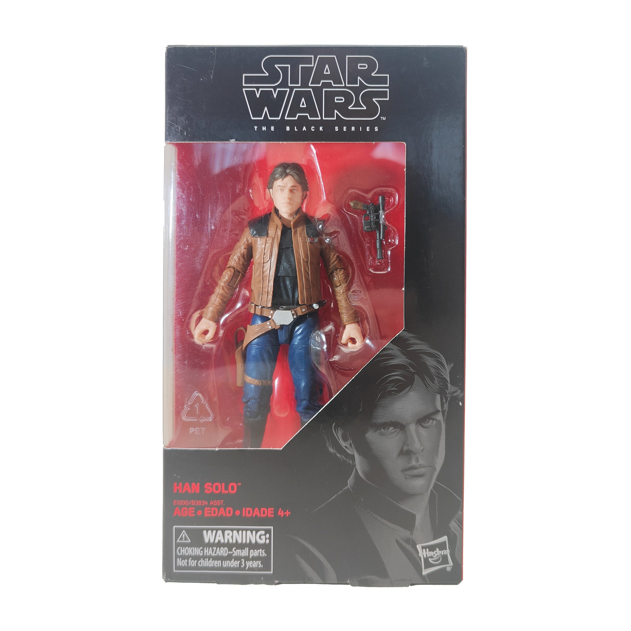 Star Wars Solo Black Series Han Solo Hasbro Action Figure 2018 15cm – Star Wars, Hasbro, 15 cm, 2018, pre-owned collector piece, Uncanny Collectibles Dublin Ireland