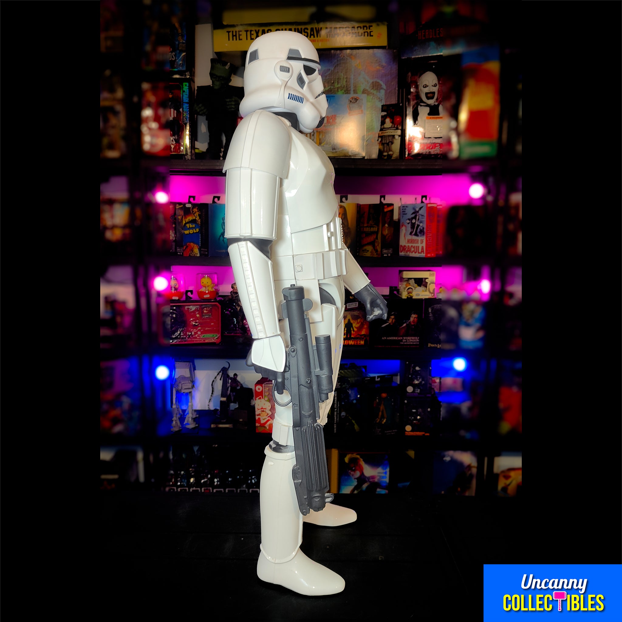 Star Wars Stormtrooper Jakks Pacific Giant Action Figure 2014 76cm – Star Wars, JAKKS Pacific, 76 cm, 2013, pre-owned collector piece, Uncanny Collectibles Dublin Ireland