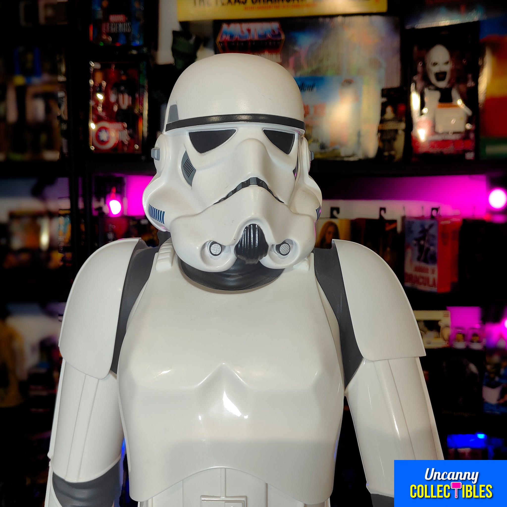 Star Wars Stormtrooper Jakks Pacific Giant Action Figure 2014 76cm – Star Wars, JAKKS Pacific, 76 cm, 2013, pre-owned collector piece, Uncanny Collectibles Dublin Ireland