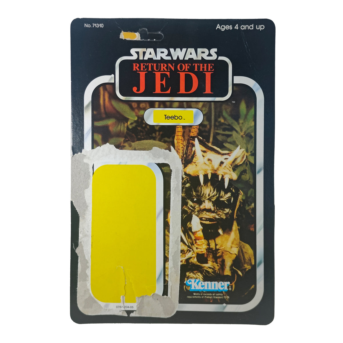 Star Wars Teebo Ewok 3.75 inch Kenner ROTJ 1984 - photo 40 of 45
