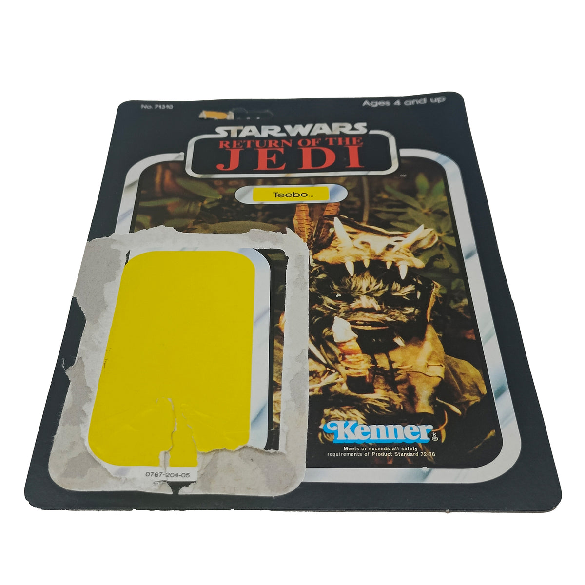 Star Wars Teebo Ewok 3.75 inch Kenner ROTJ 1984 - photo 43 of 45