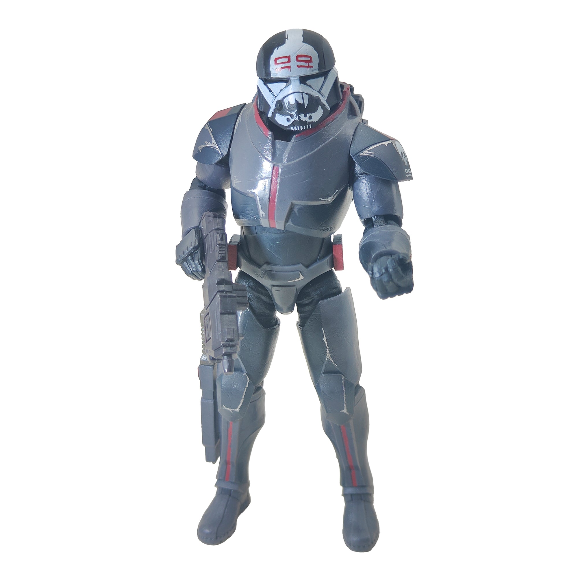 Star Wars The Bad Batch Black Series Wrecker Mercenary Gear Hasbro Action Figure 2023 15cm