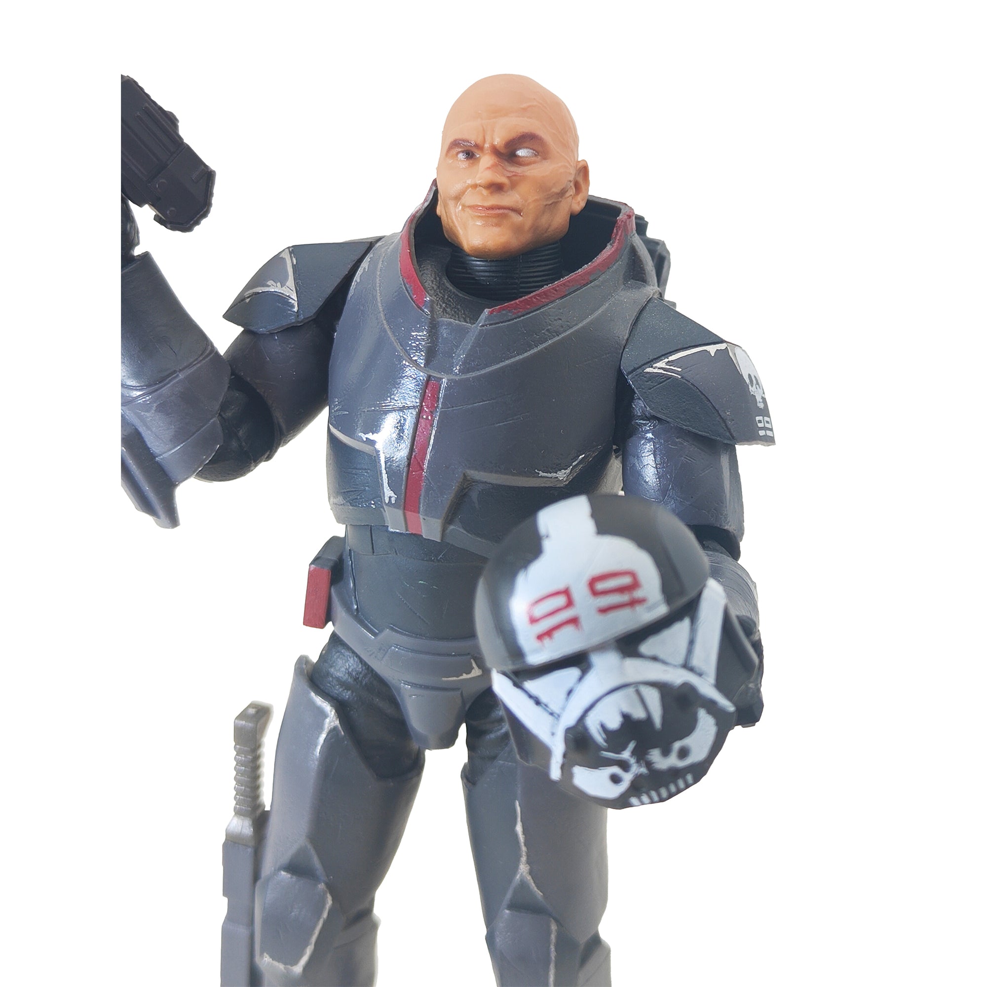 Star Wars The Bad Batch Black Series Wrecker Mercenary Gear Hasbro Action Figure 2023 15cm