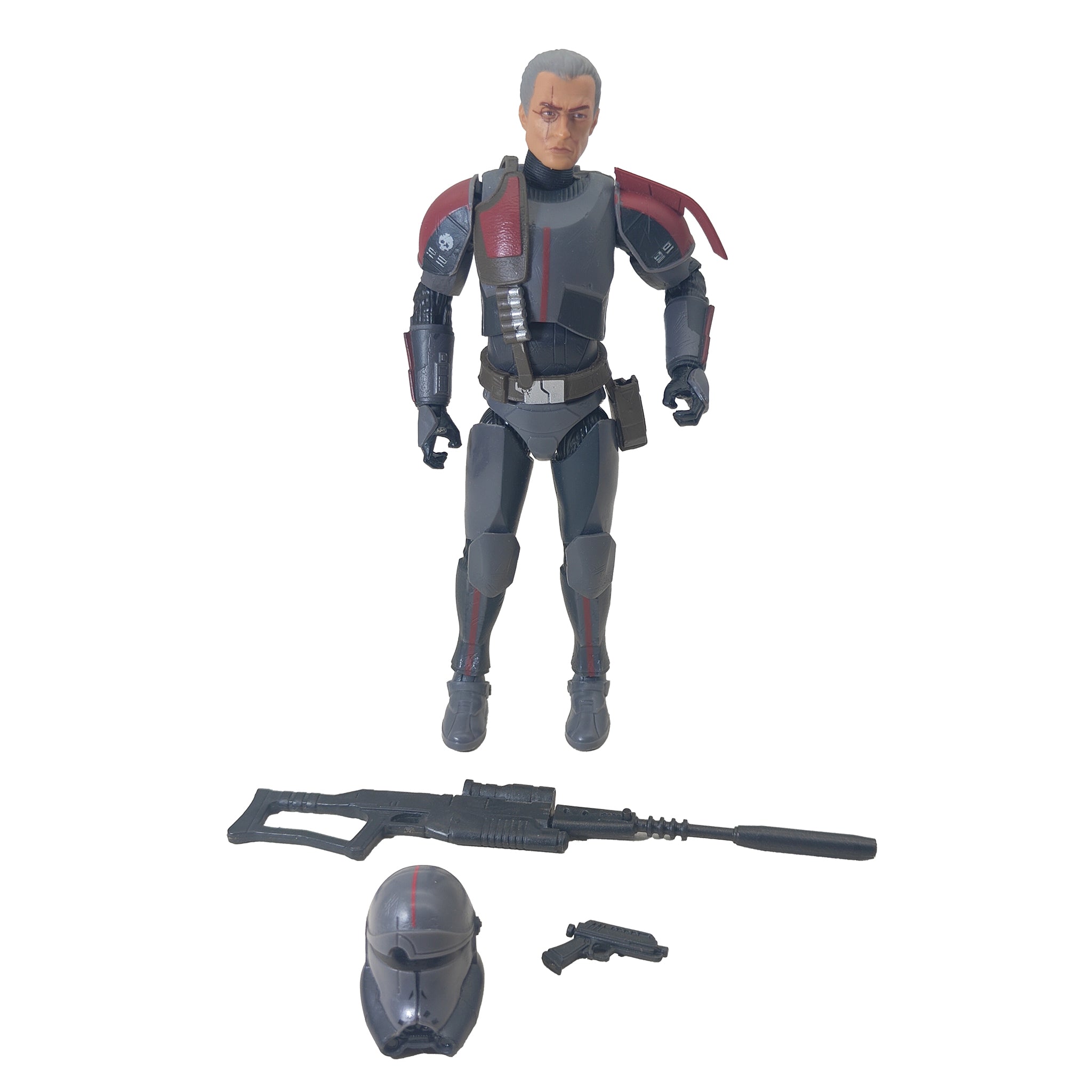 Star Wars The Black Series Crosshair Bad Batch  Hasbro Action Figure – Star Wars, Hasbro, 15 cm, pre-owned collector piece, Uncanny Collectibles Dublin Ireland