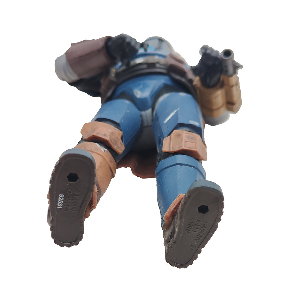 Star Wars The Mandalorian Black Series Heavy Infantry Mandalorian Deluxe Hasbro Action Figure 2019 15cm