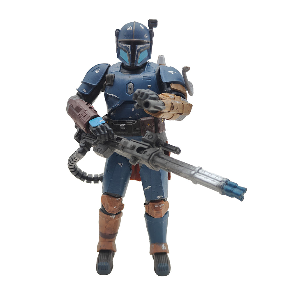 Star Wars The Mandalorian Black Series Heavy Infantry Mandalorian Deluxe Hasbro Action Figure 2019 15cm – Star Wars, Hasbro, 15 cm, 2019, pre-owned collector piece, Uncanny Collectibles Dublin Ireland